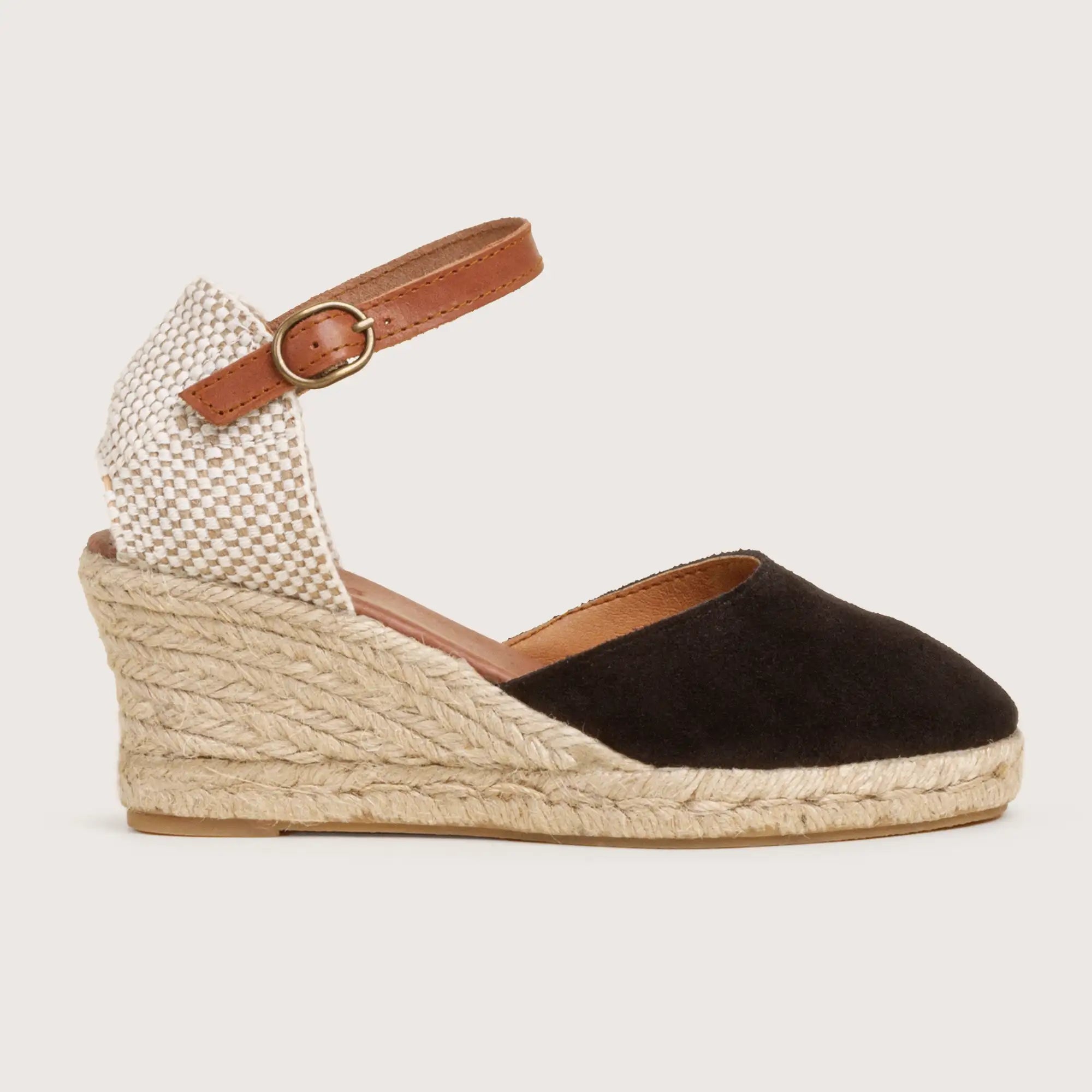 Catalina - Black Suede