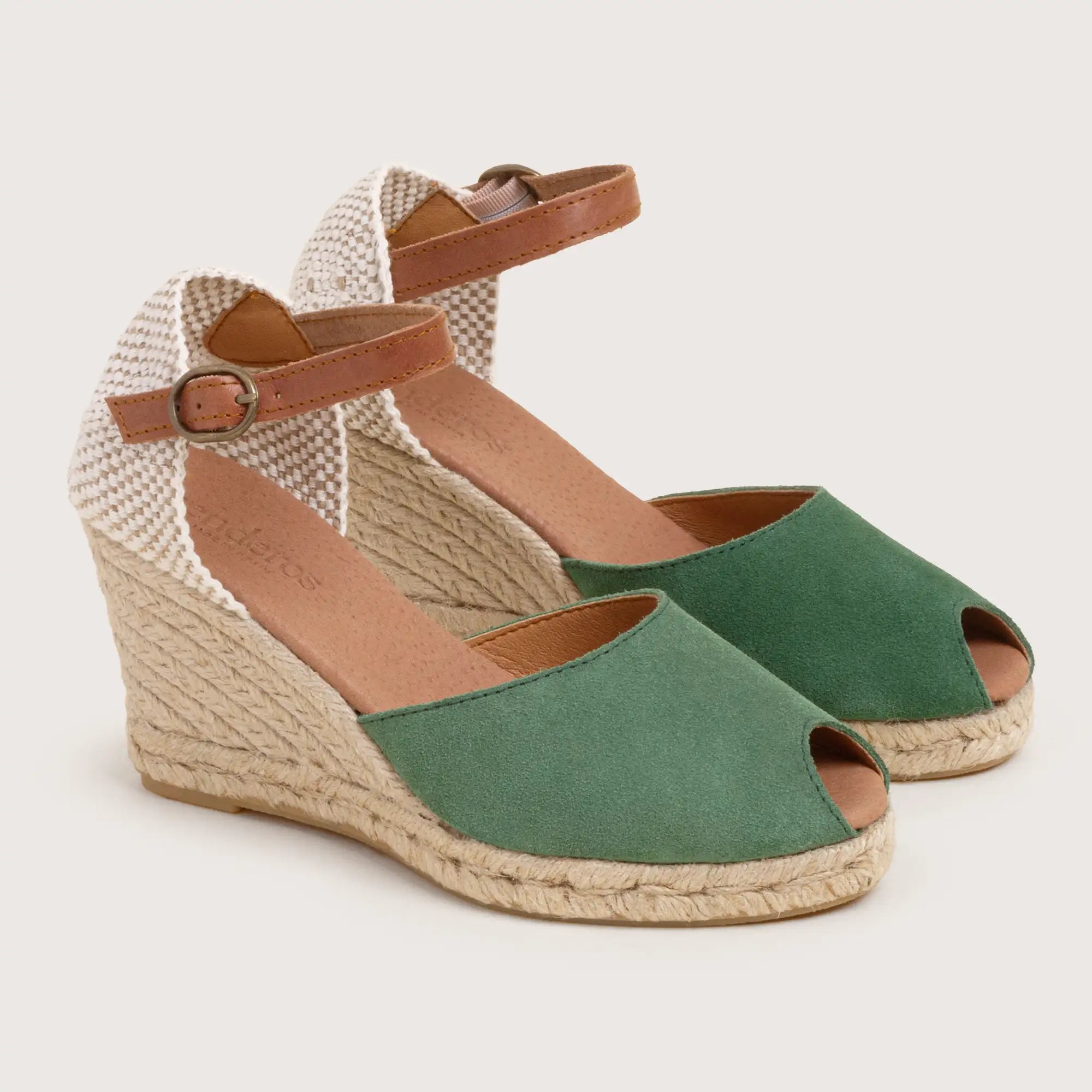 Cielo - Green Suede