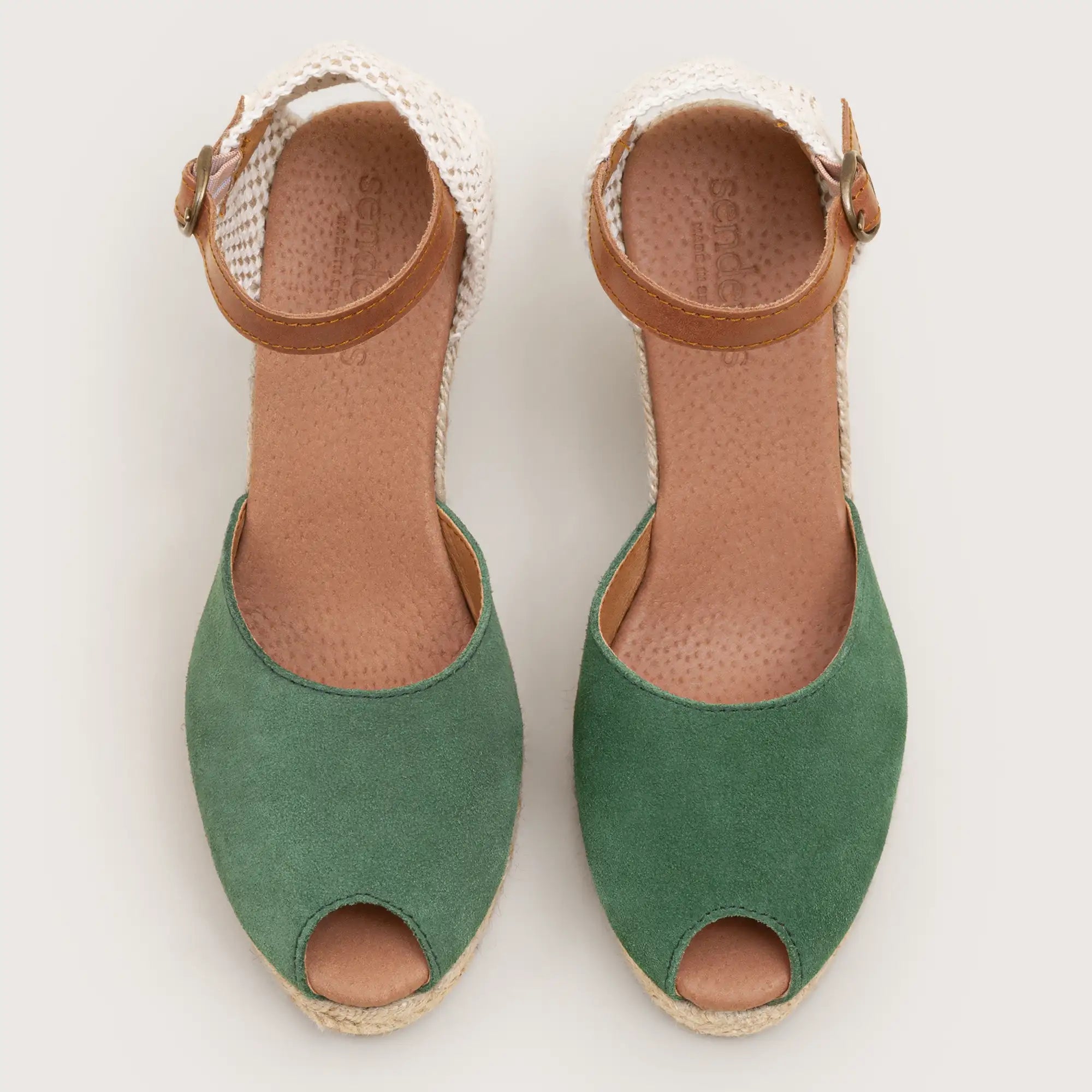 Cielo - Green Suede