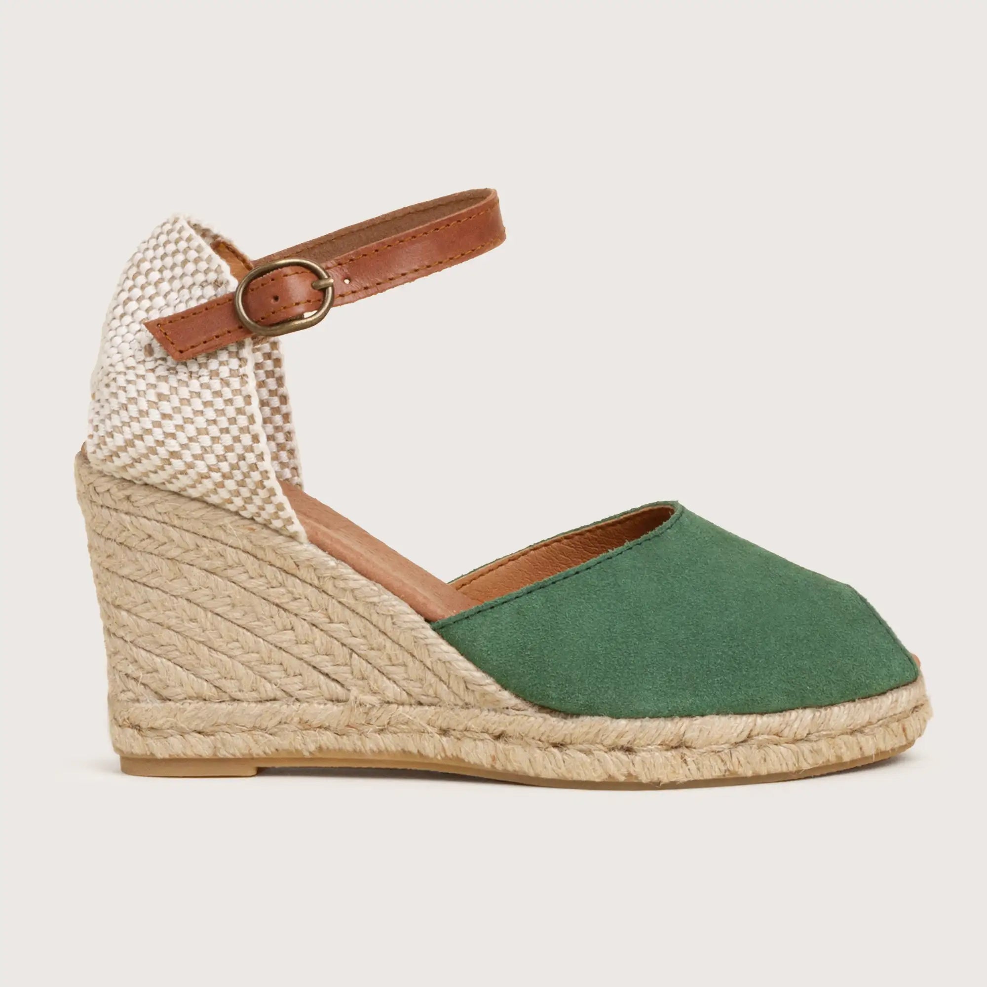 Cielo - Green Suede