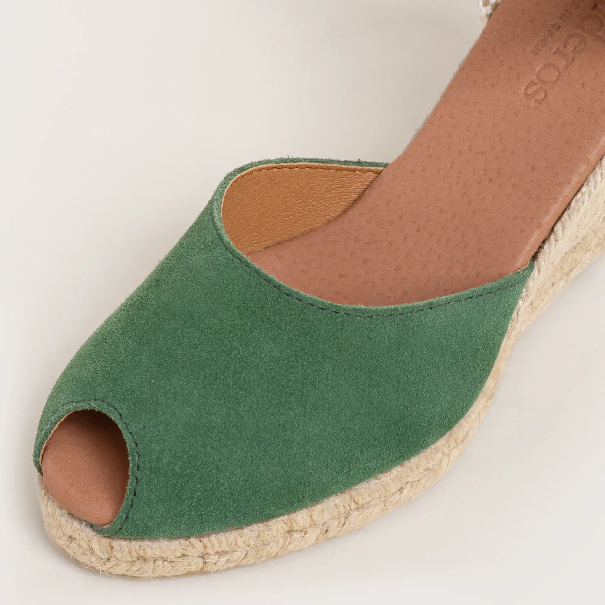 Cielo - Green Suede