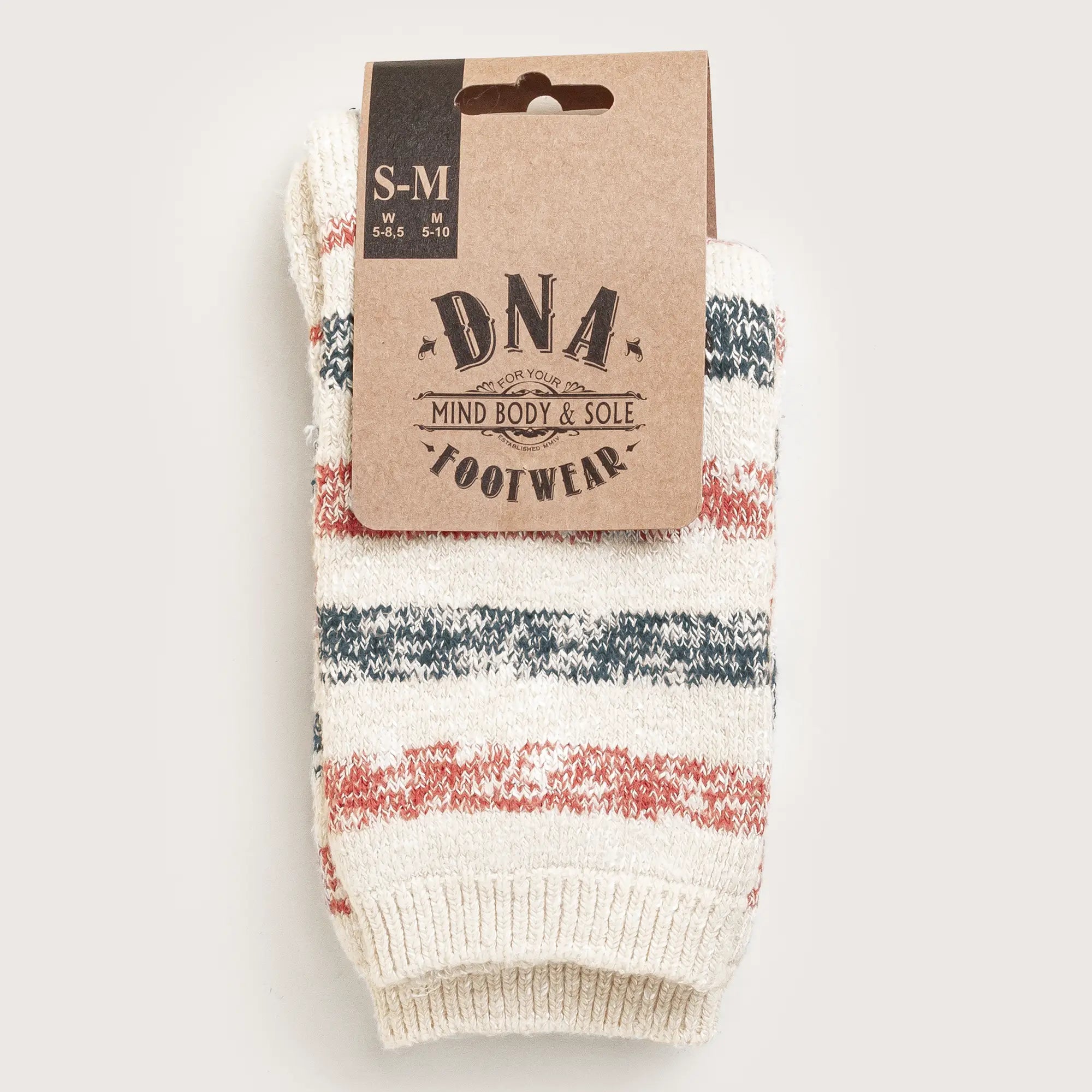 Women's  Wellness Stripe Sock - Beige