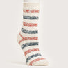 Women's  Wellness Stripe Sock - Beige