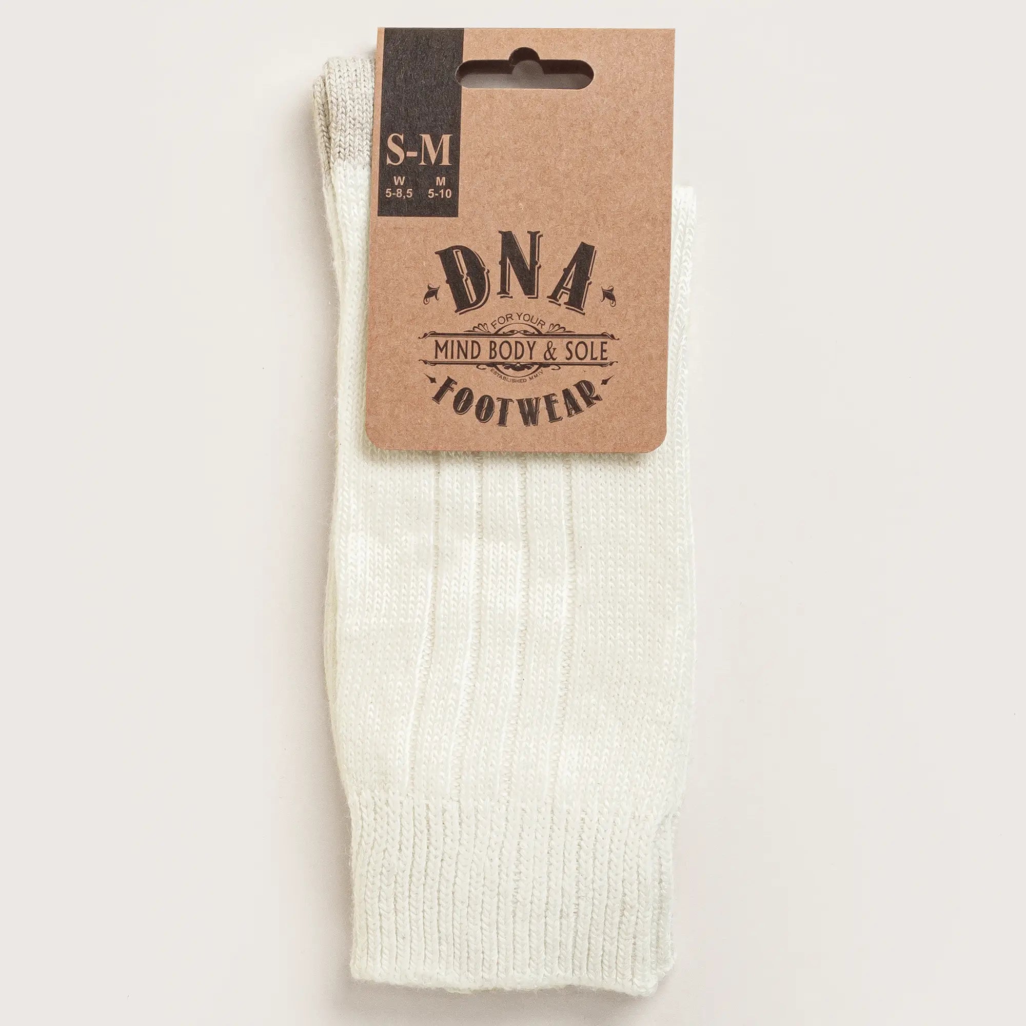 Women's  Angora Sock - Ecru