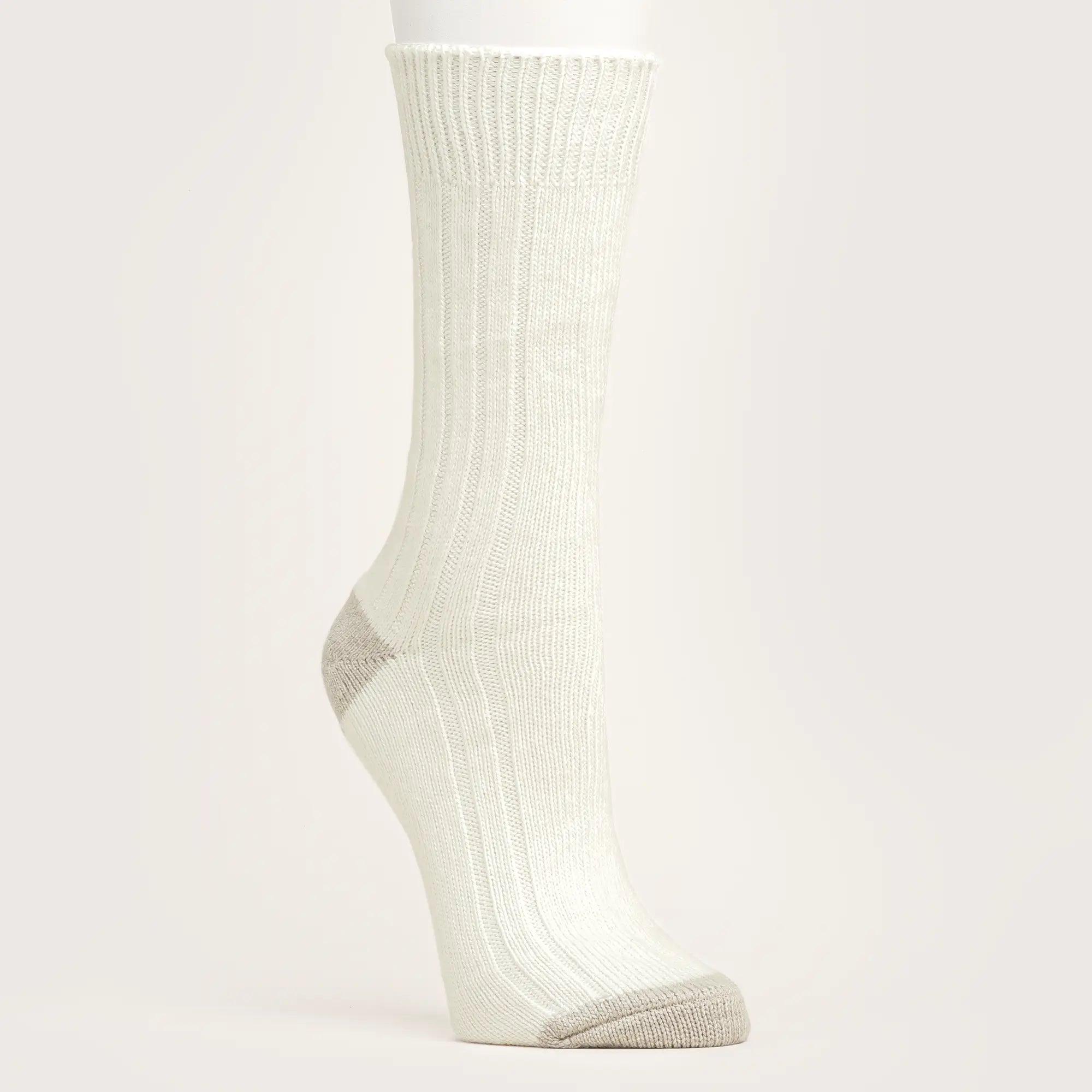 Women's  Angora Sock - Ecru