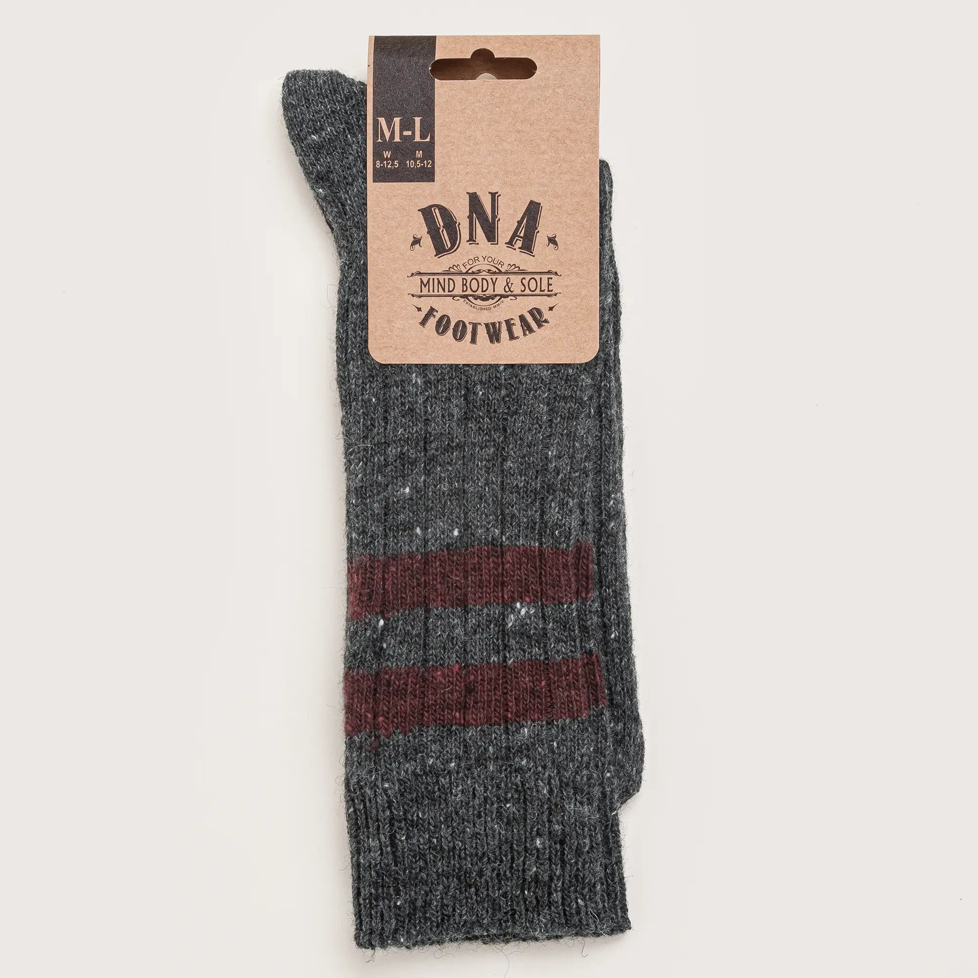 Men's Vintage Tweed Stripes - Anthracite