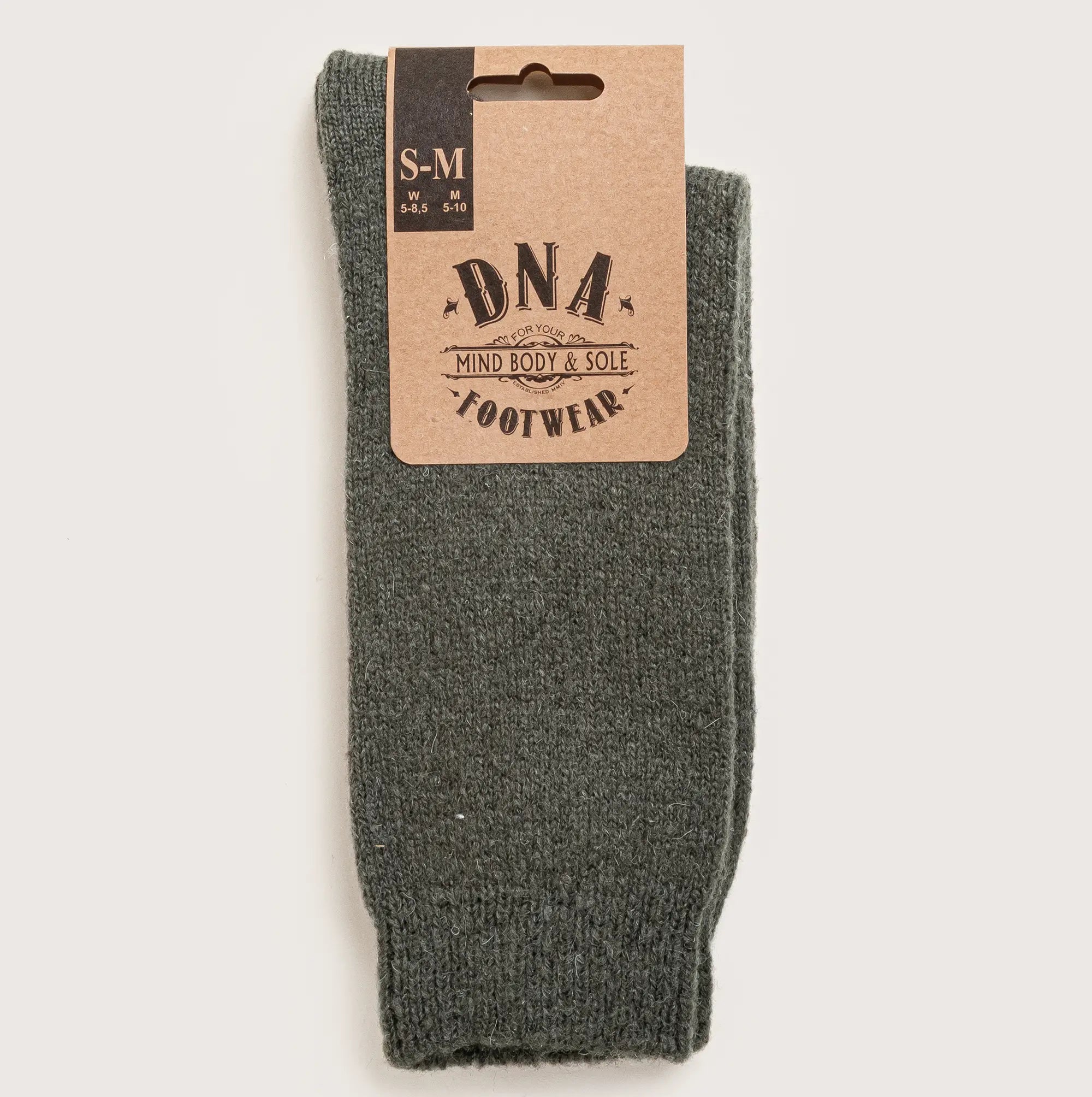 Women's Mohair Sock - Green