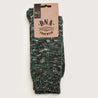 Men's Bamboo Twist Sock - Green