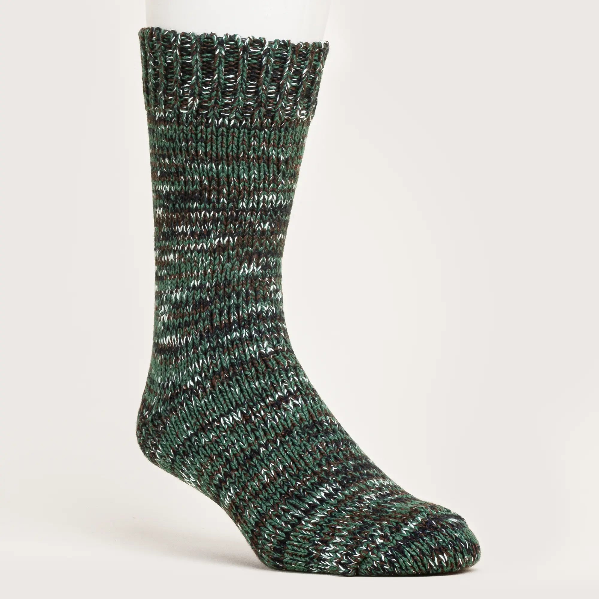 Men's Bamboo Twist Sock - Green