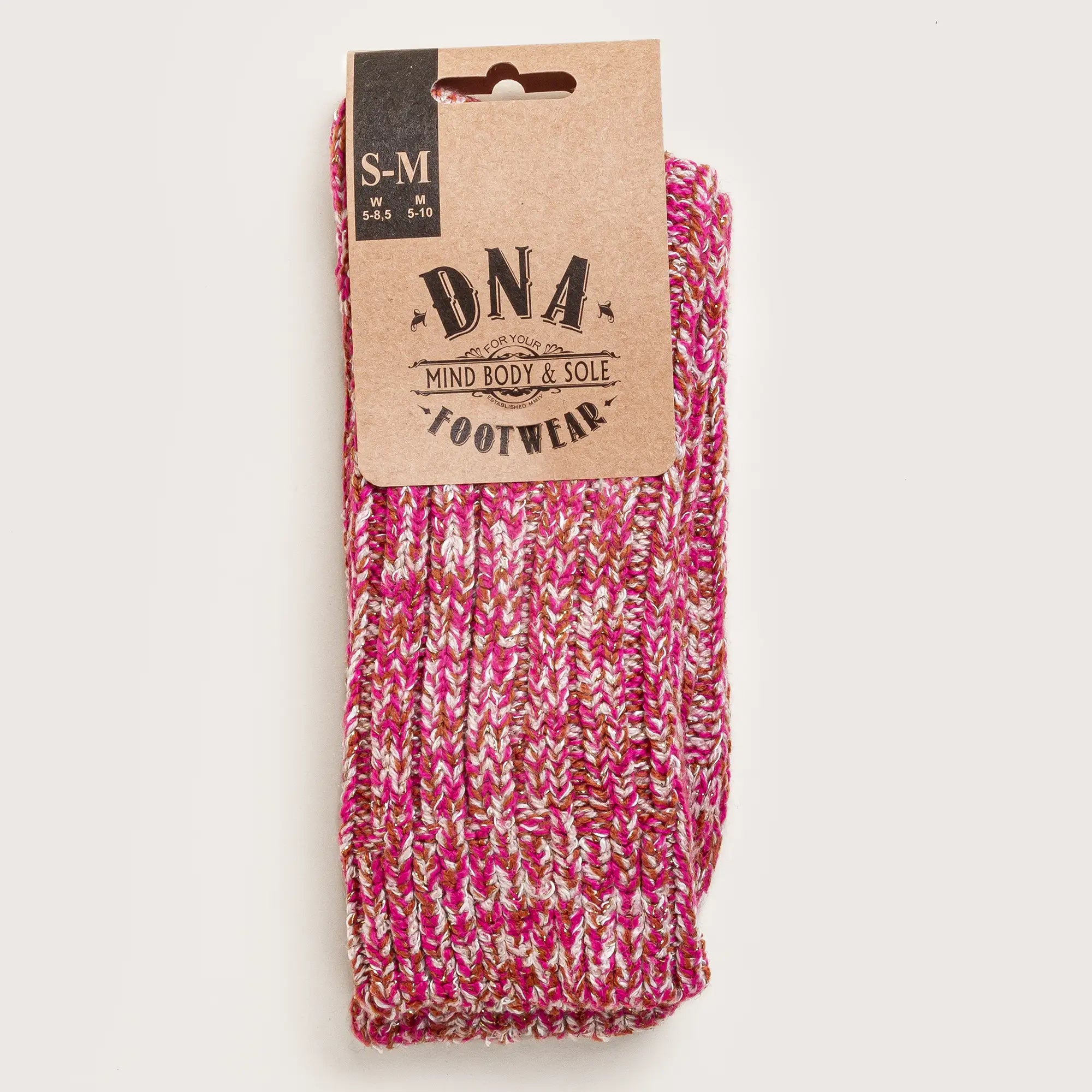 Women's Bling Sock - Fushsia