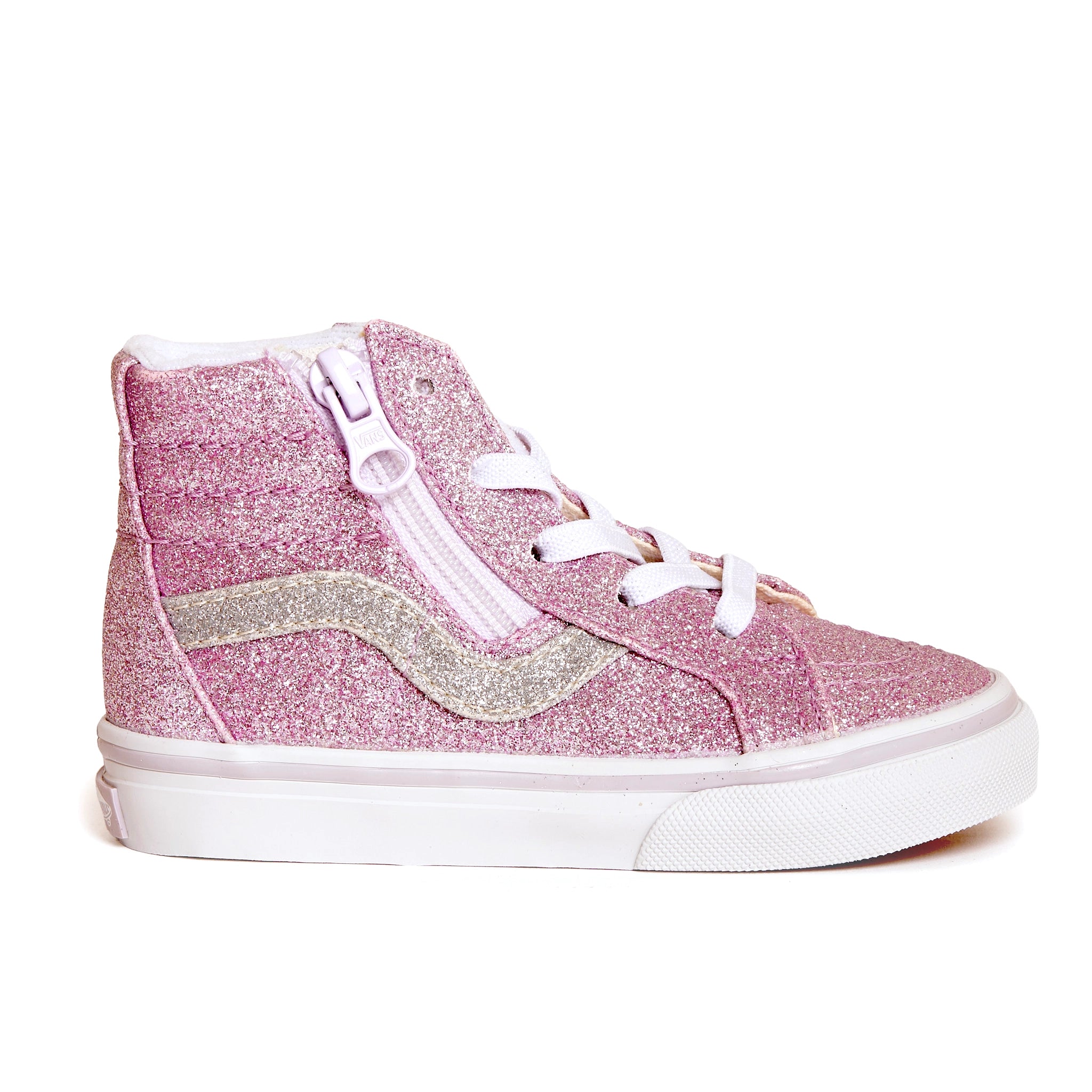 Kids Sk-8 Hi Glitter - Lilac/Mist