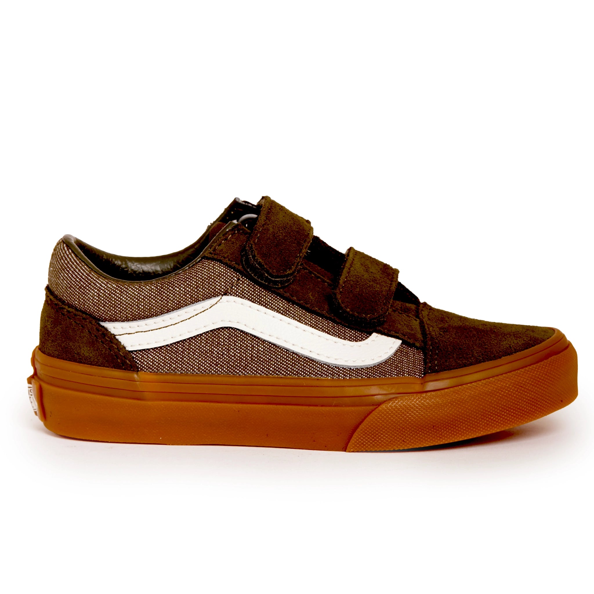 Kids Old Skool - Denim/Green