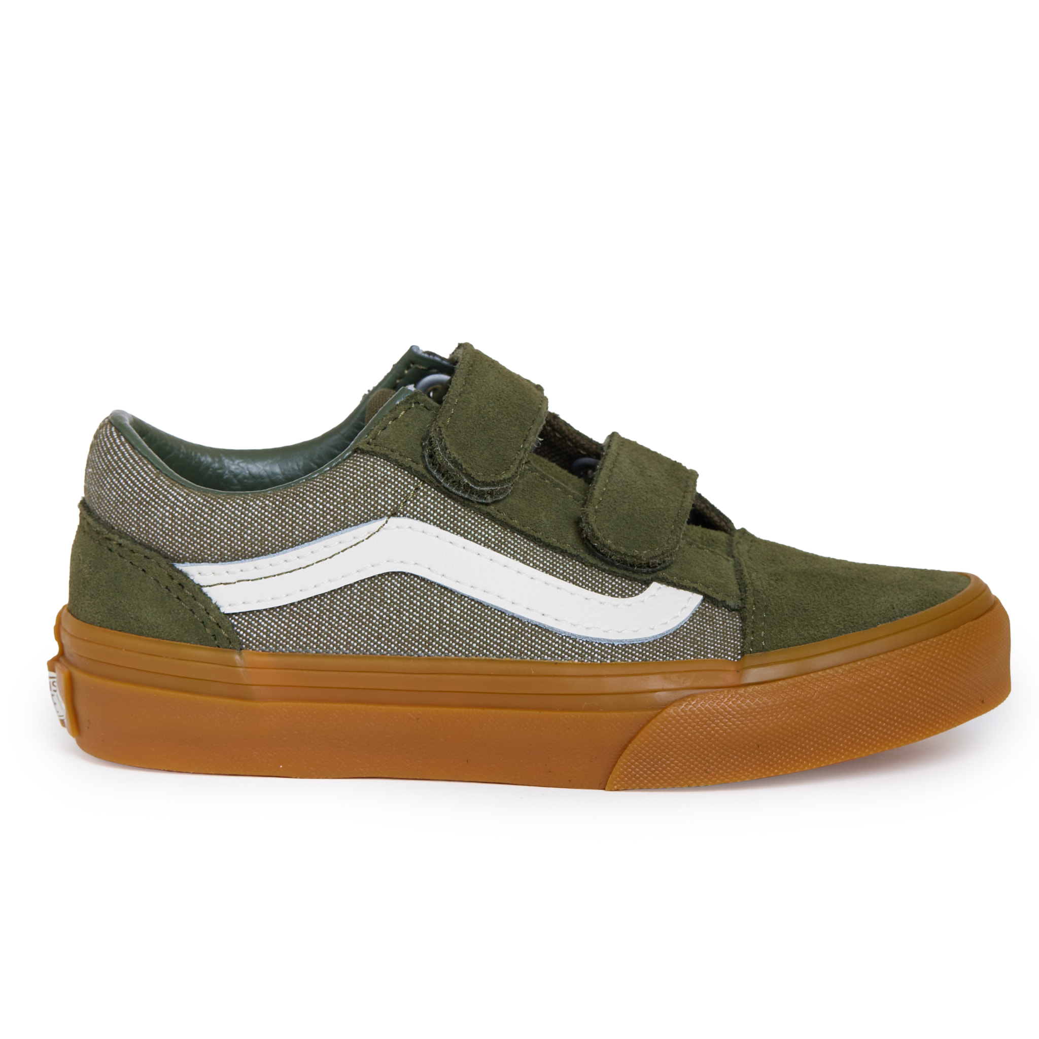 Kids Old Skool - Denim/Green