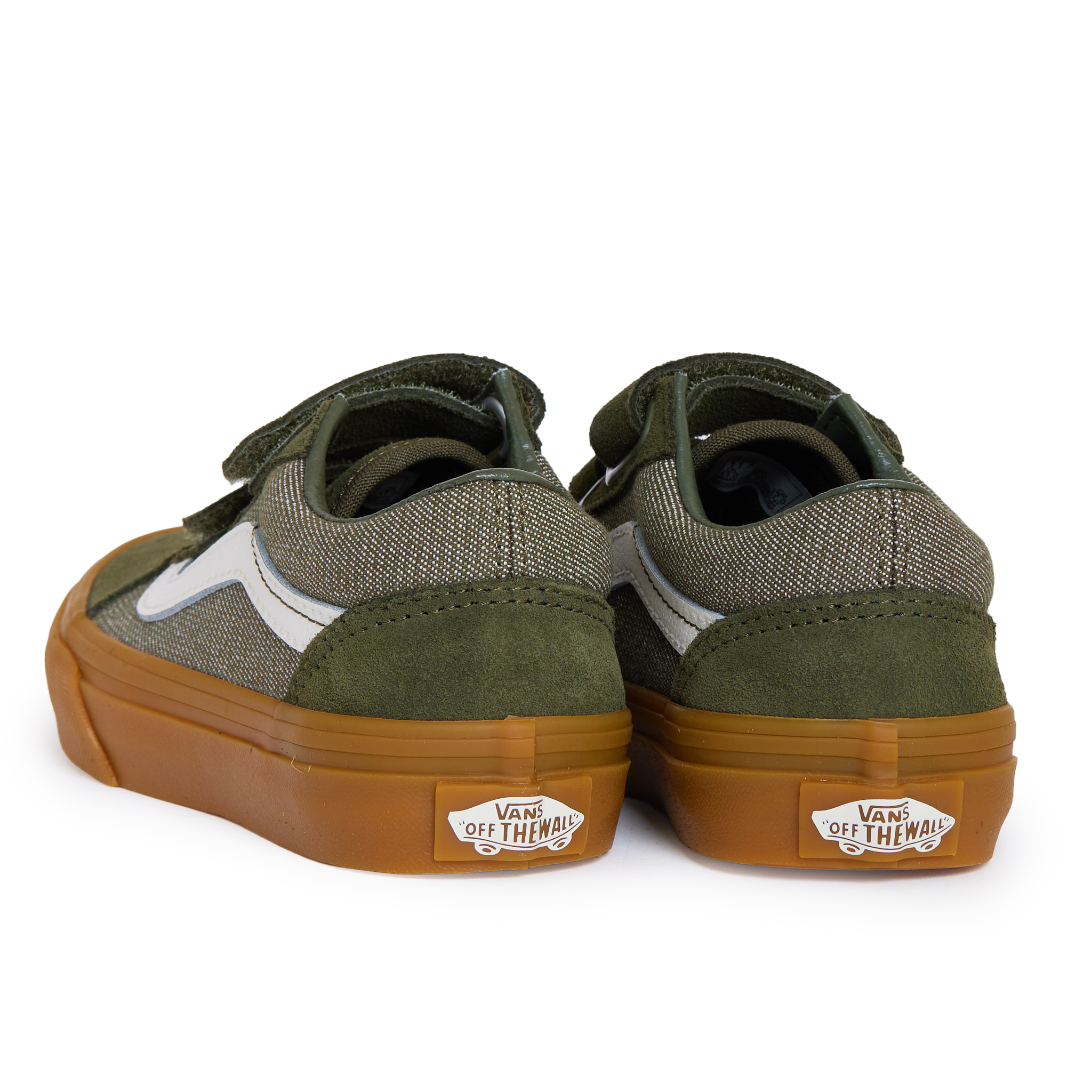 Kids Old Skool - Denim/Green