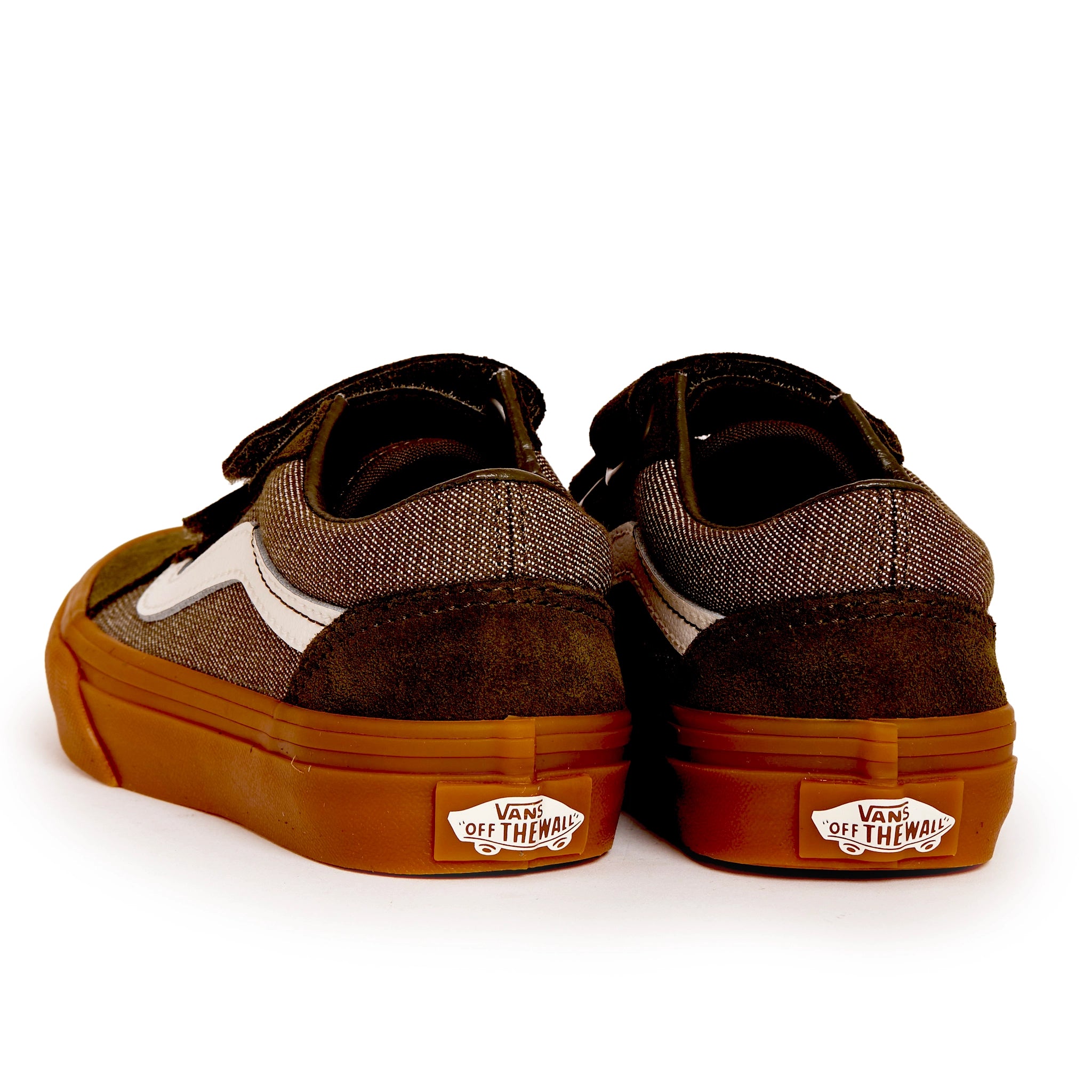 Kids Old Skool - Denim/Green
