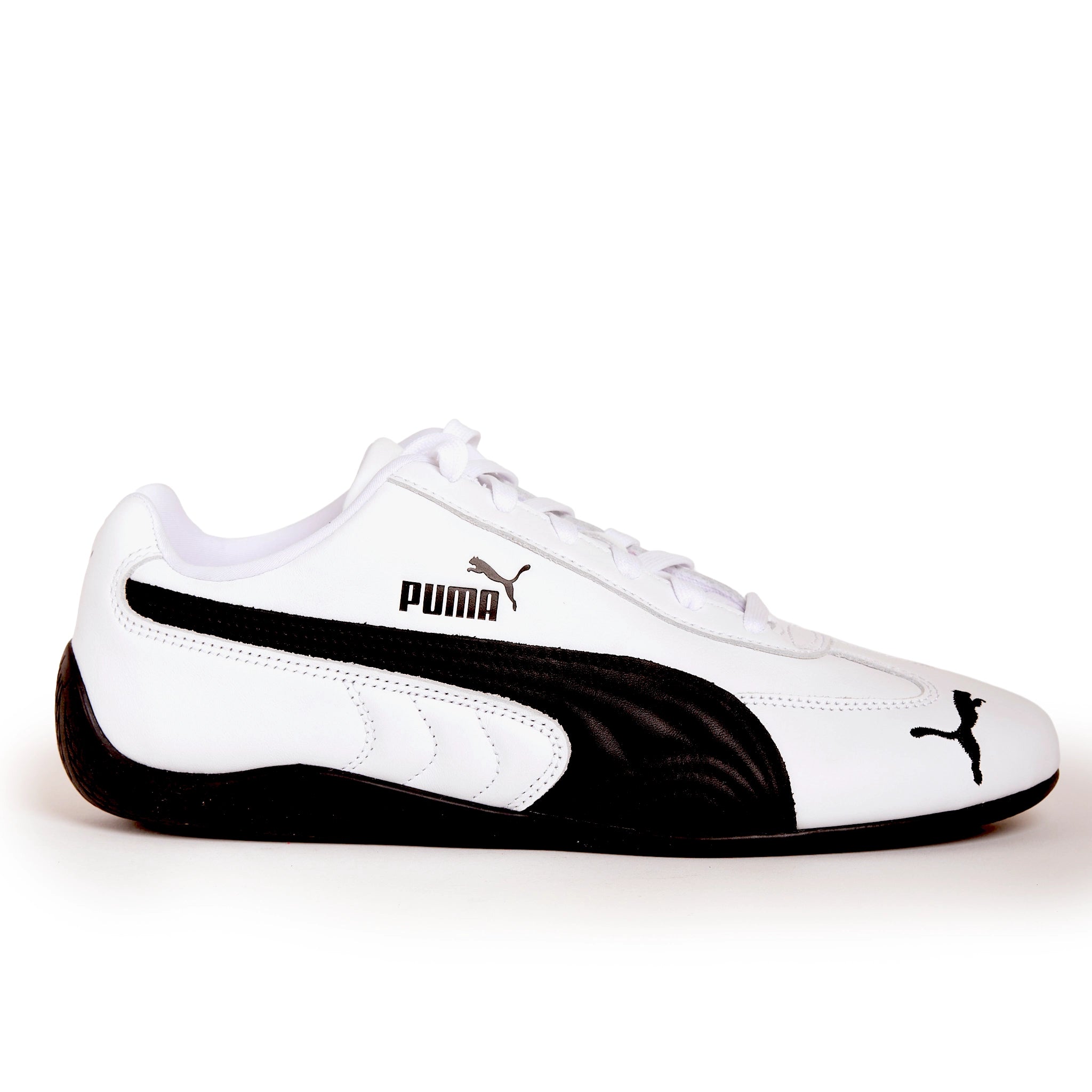 Speedcat Full Leather - White/Black