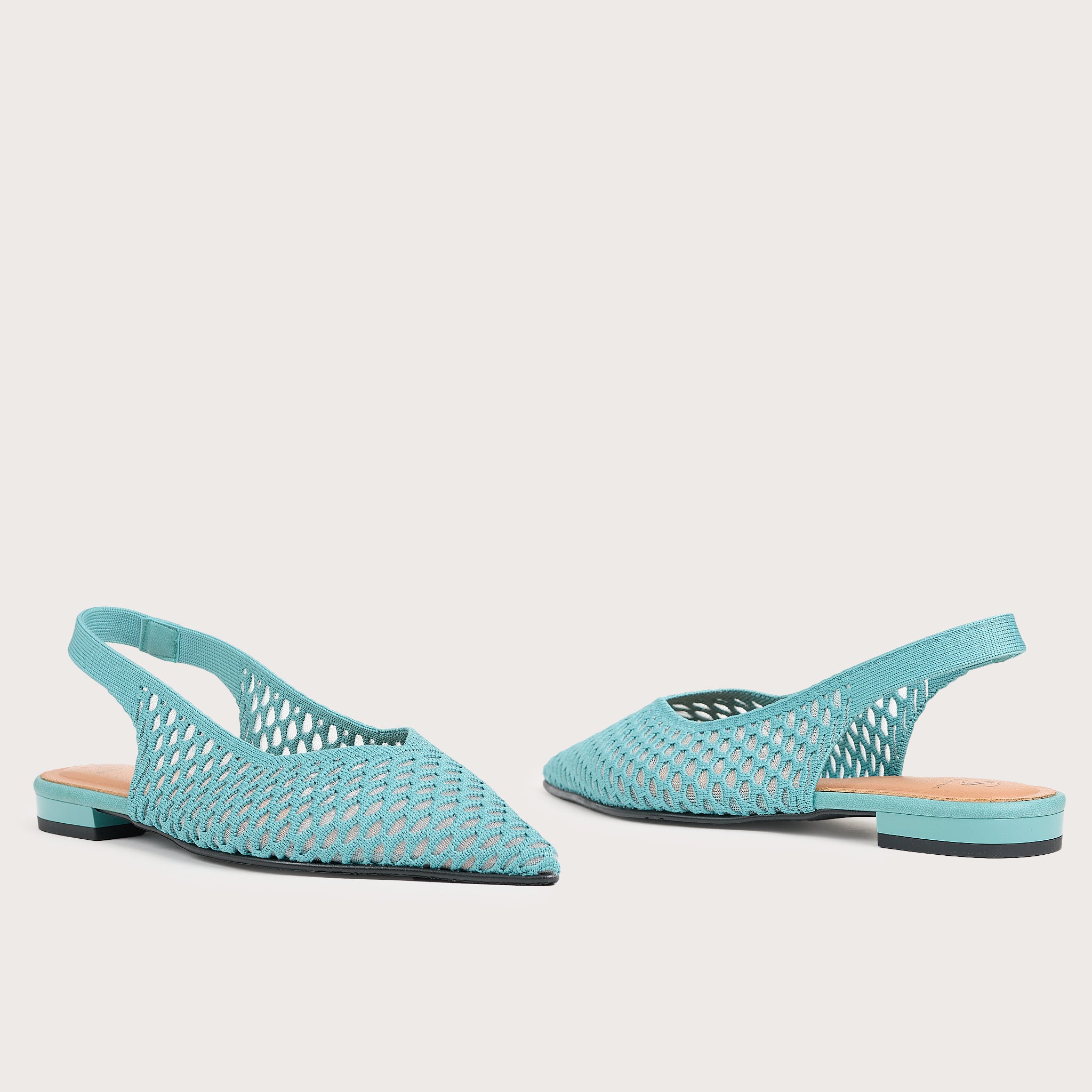 Miss Elastic Argyle - Aqua