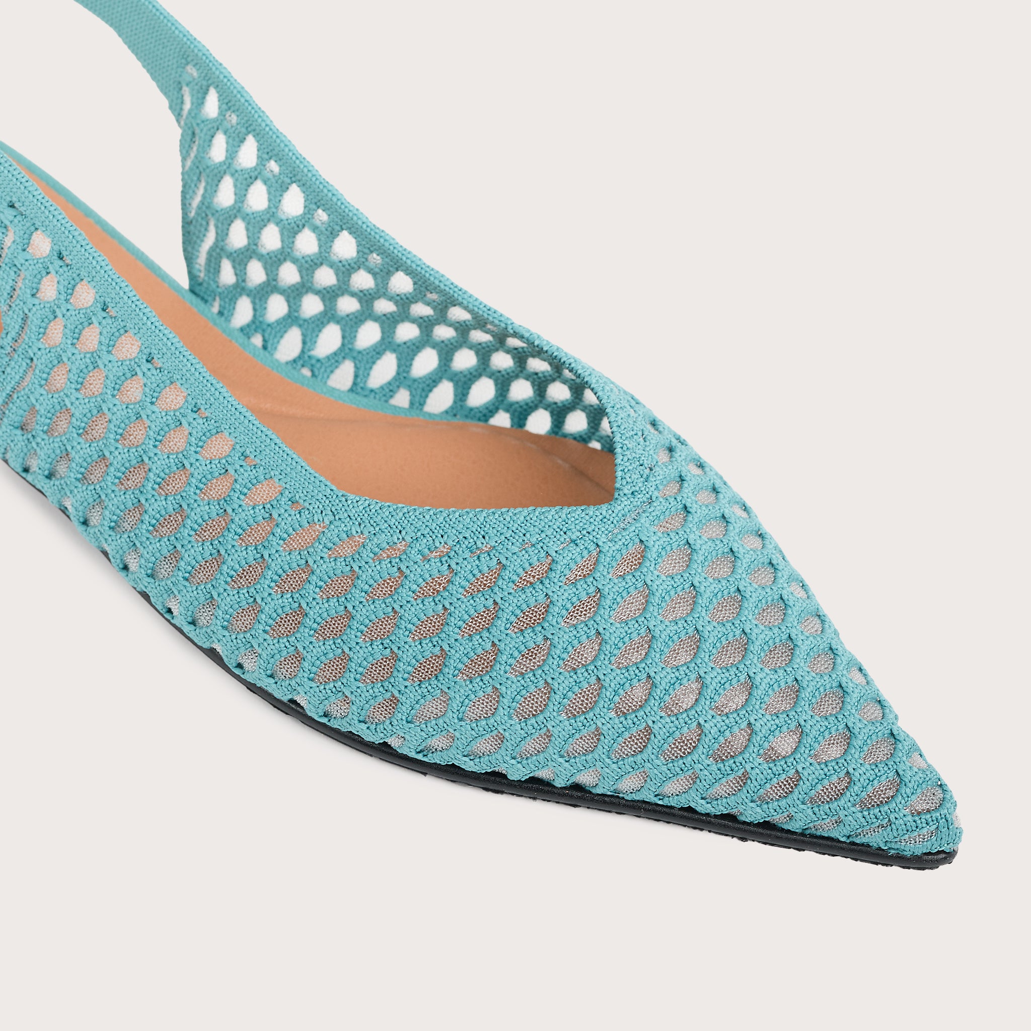 Miss Elastic Argyle - Aqua
