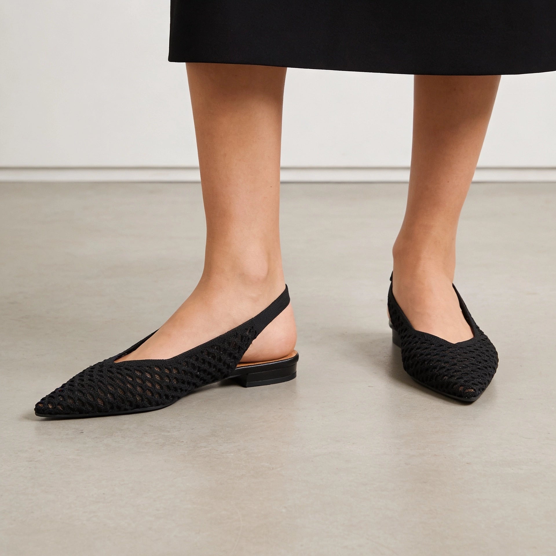Miss Elastic Argyle - Black