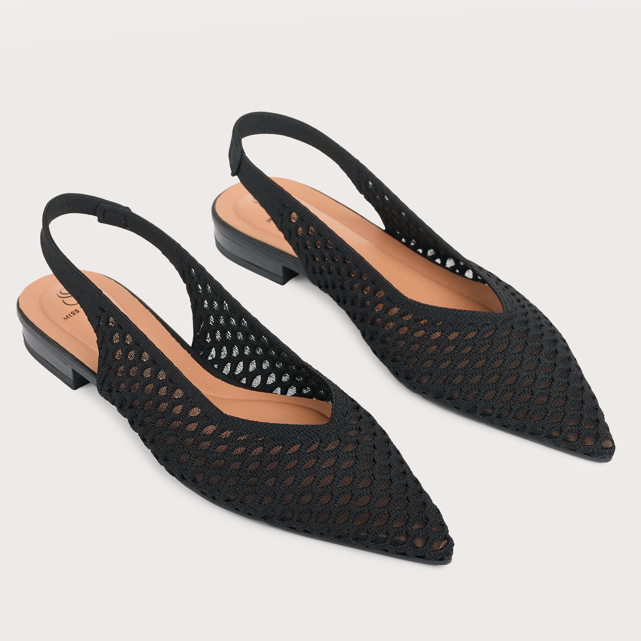 Miss Elastic Argyle - Black