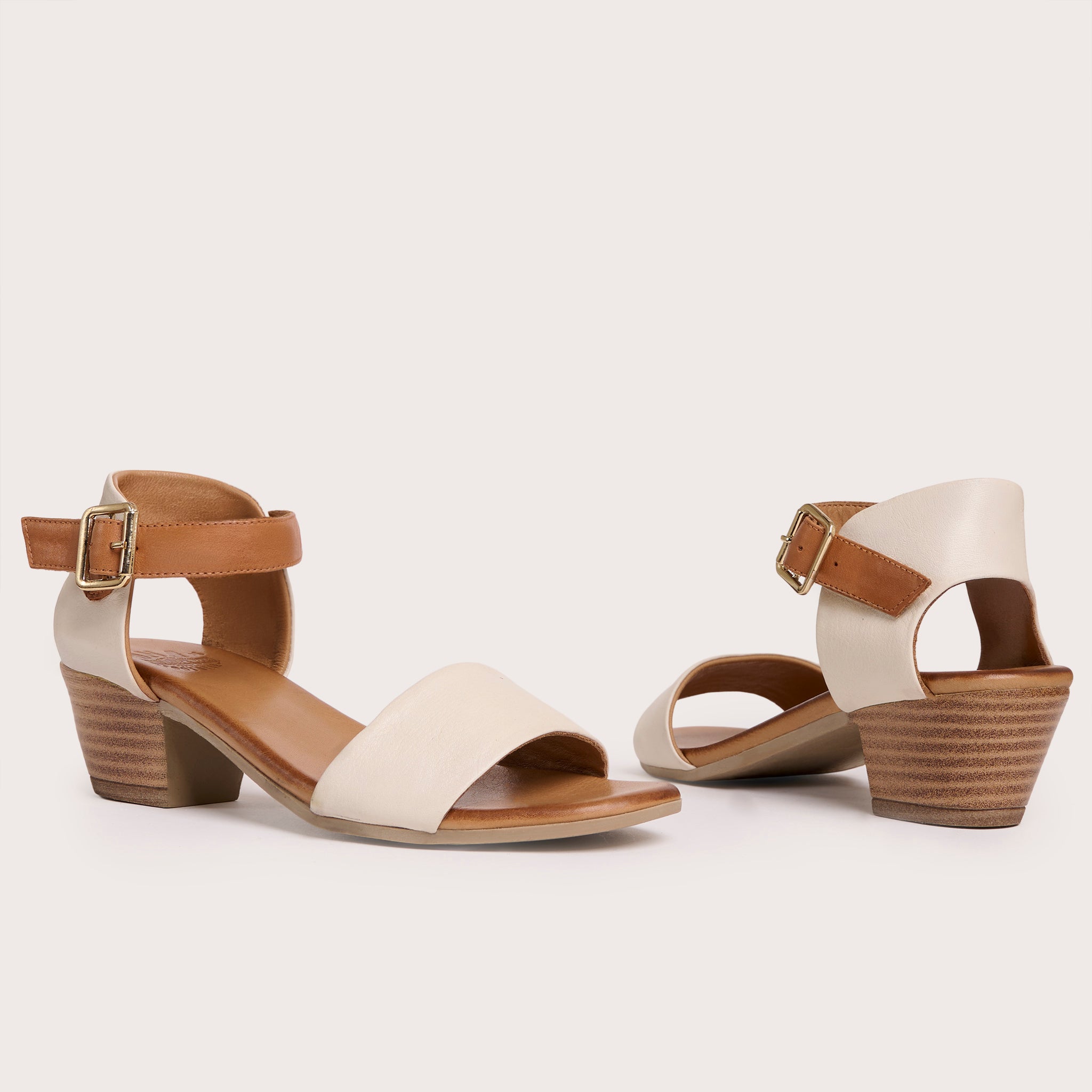 Spencer - Cream/Tan