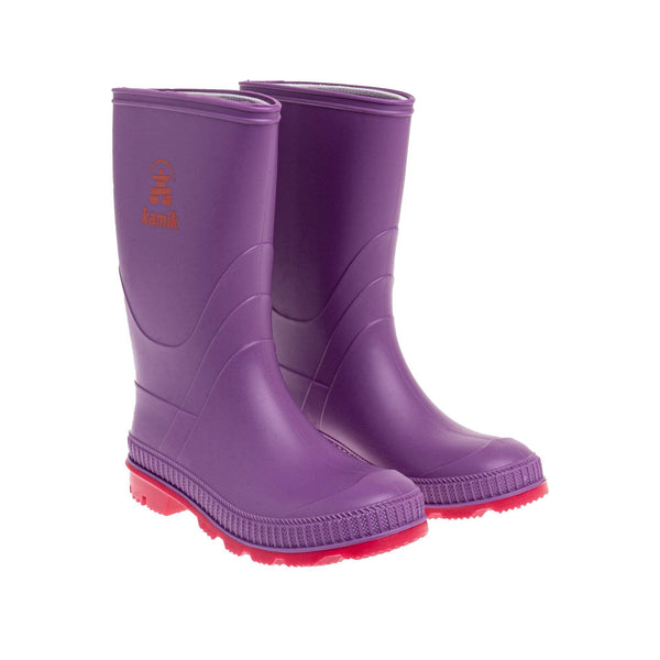 Kids Stomp Rainboots - Purple - DNA Footwear