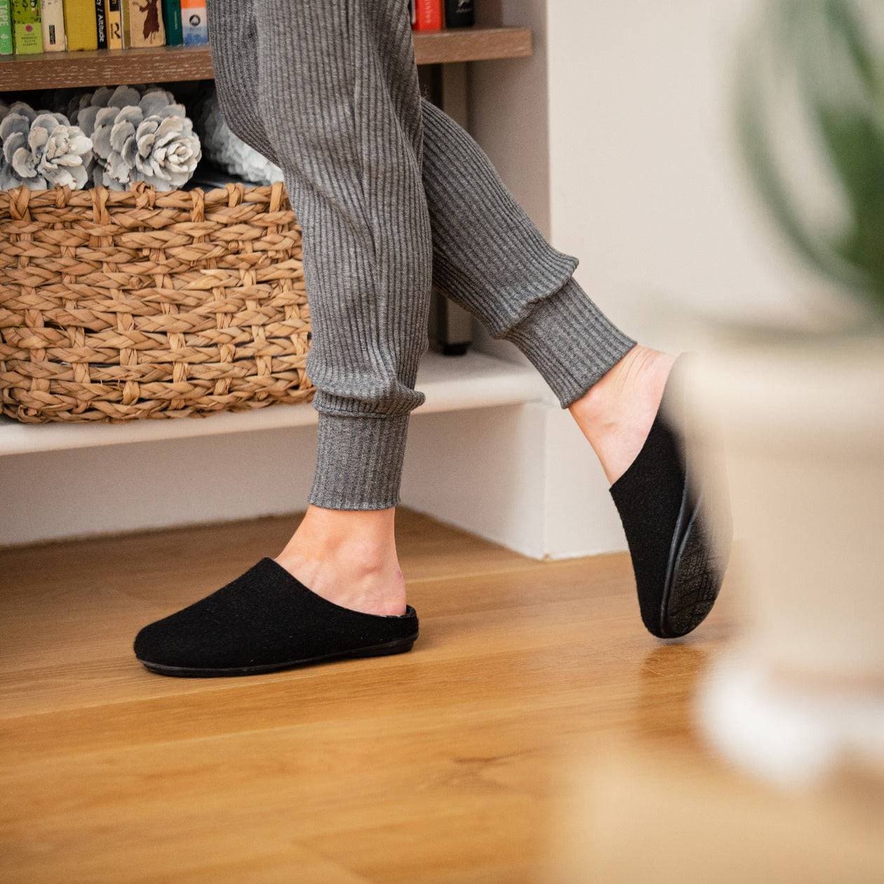Malta - This Was A Bottle Slipper - Black - DNA Footwear
