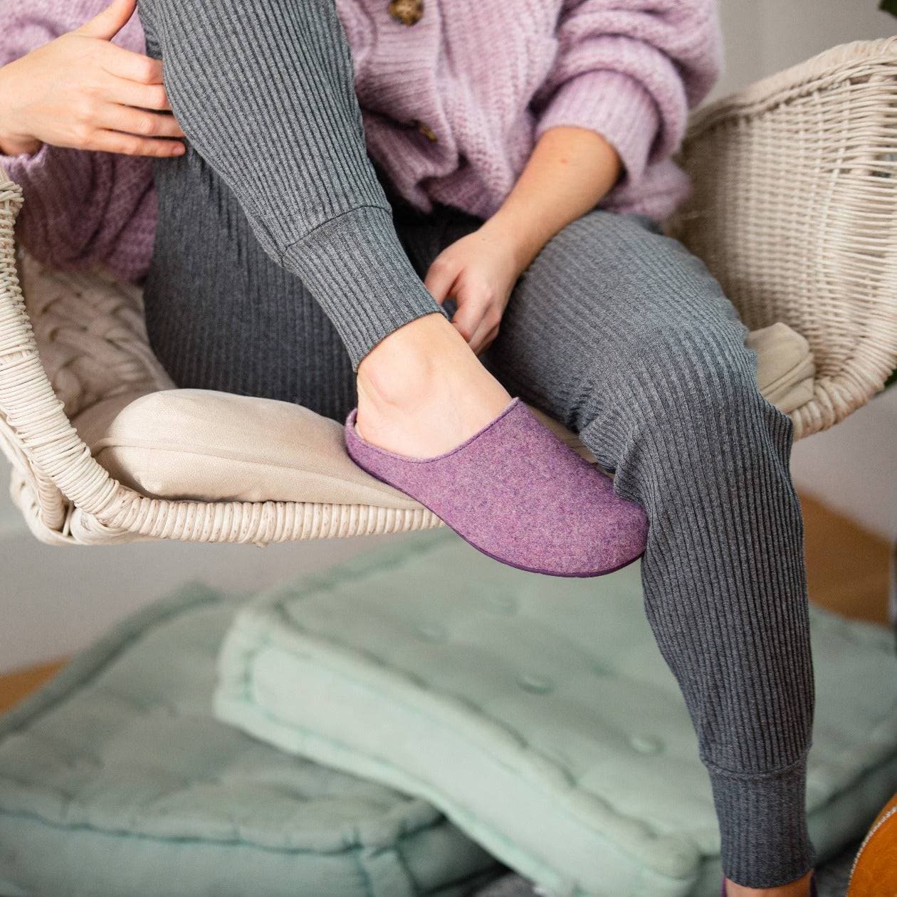 Malta - This Was A Bottle Slipper - Lavender - DNA Footwear