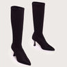 Martha - Black Suede