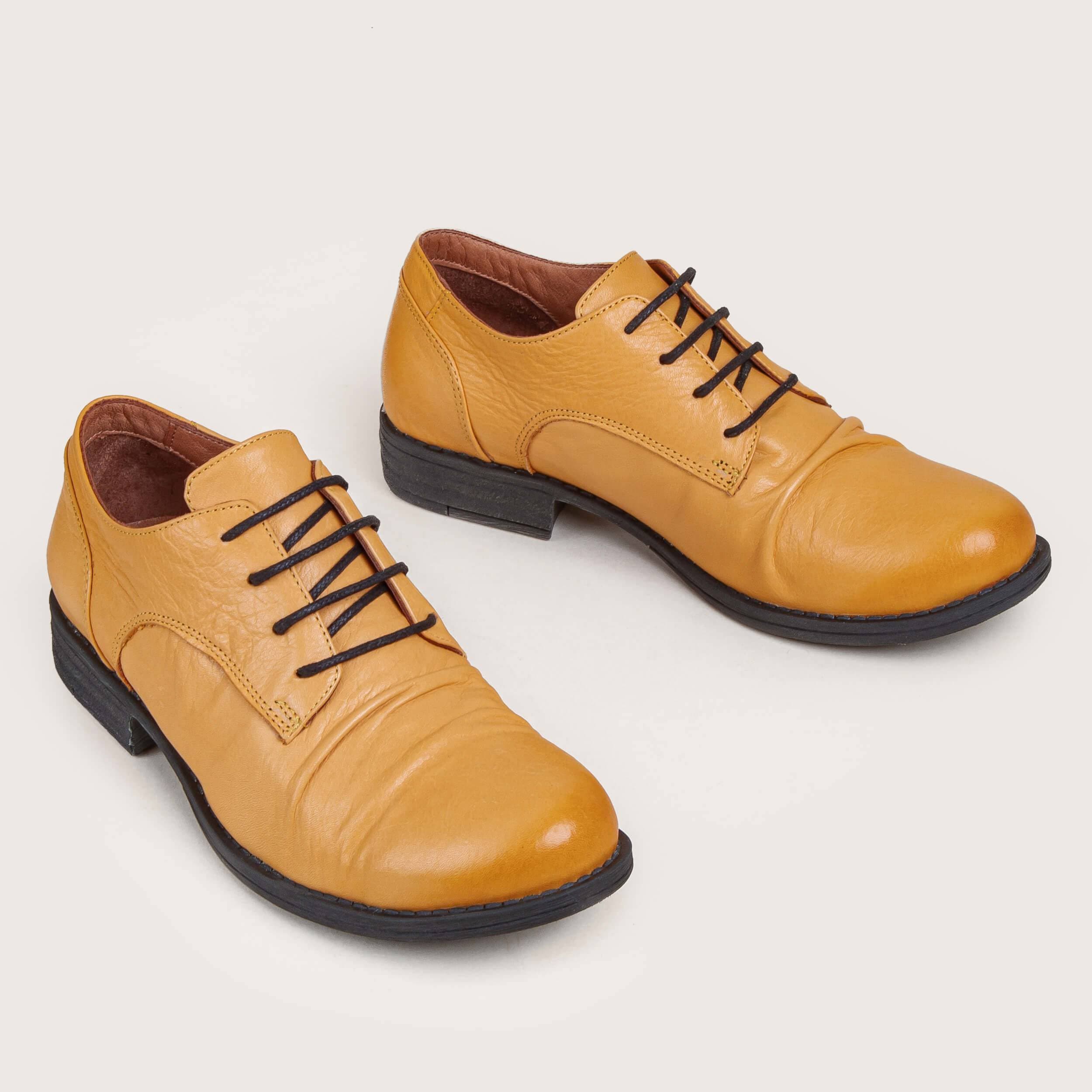 Kathleen - Mustard - DNA Footwear