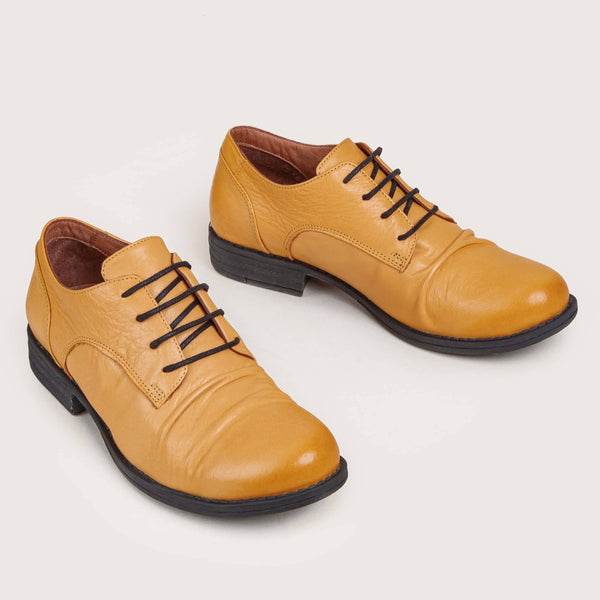 Kathleen - Mustard - DNA Footwear