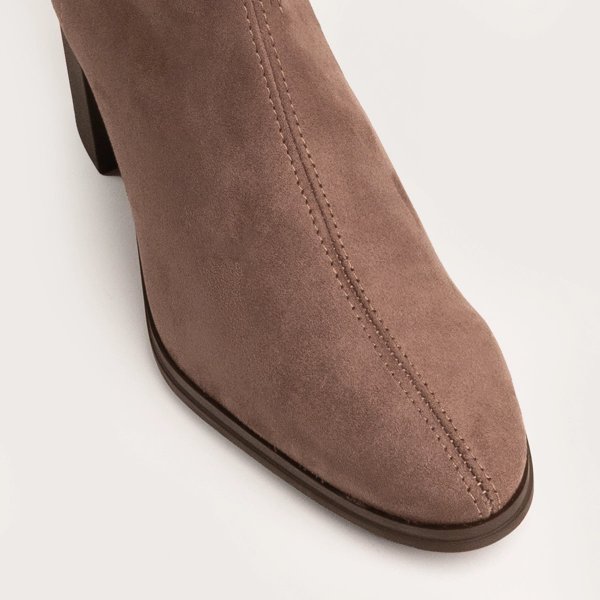 Kimball - Taupe Suede Stretch