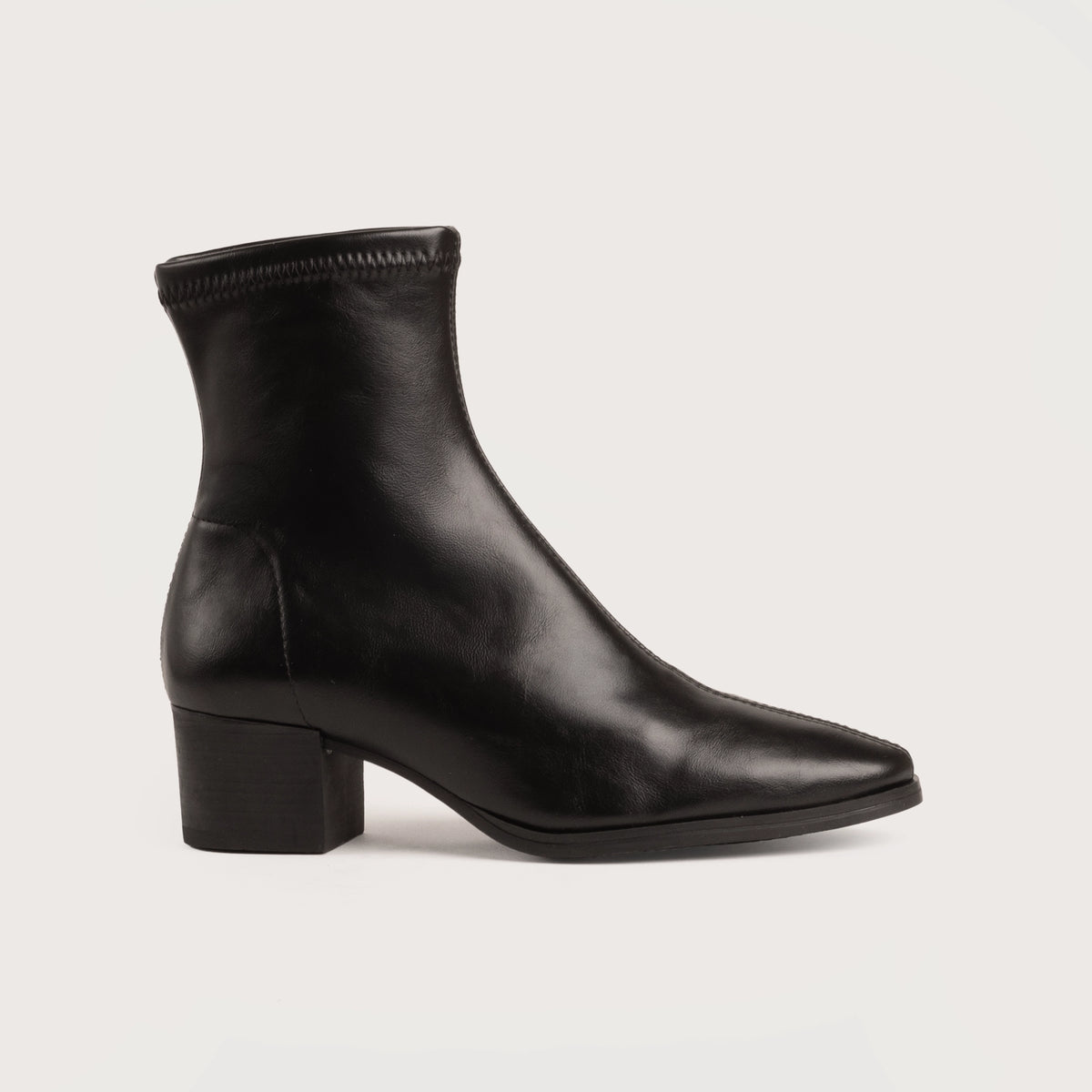 Knight - Black leather Stretch