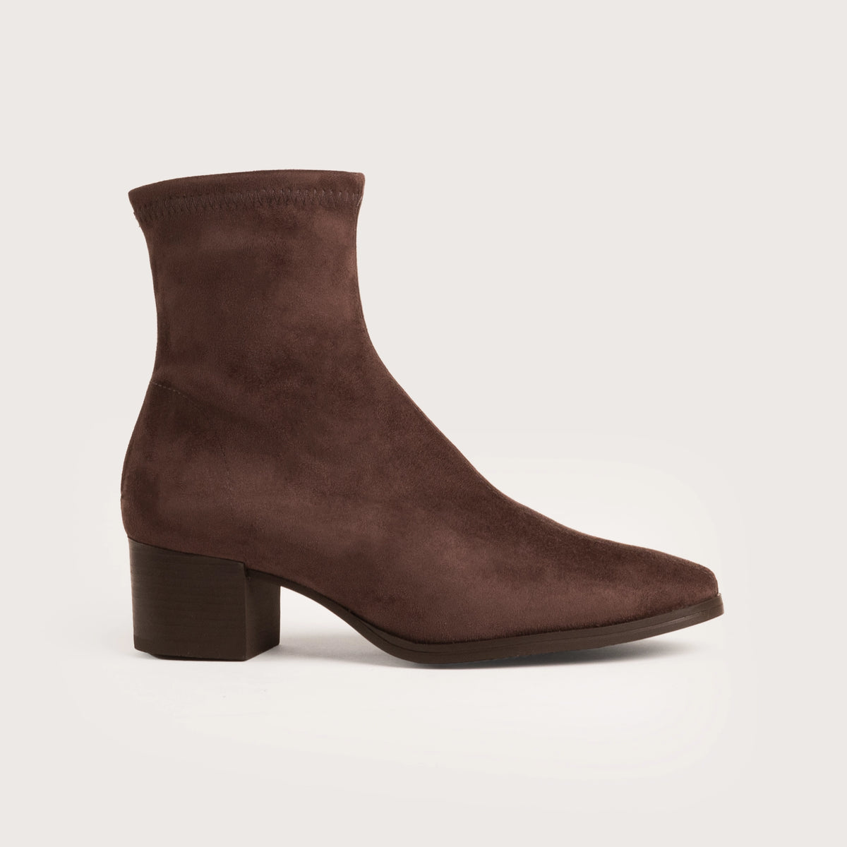 Knight - Brown Suede Stretch
