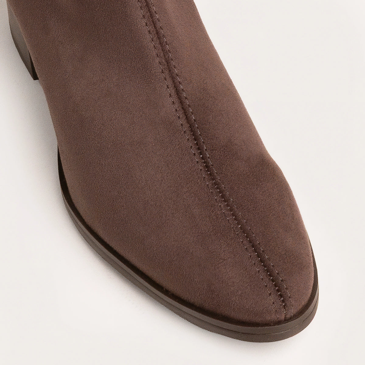 Knight - Brown Suede Stretch