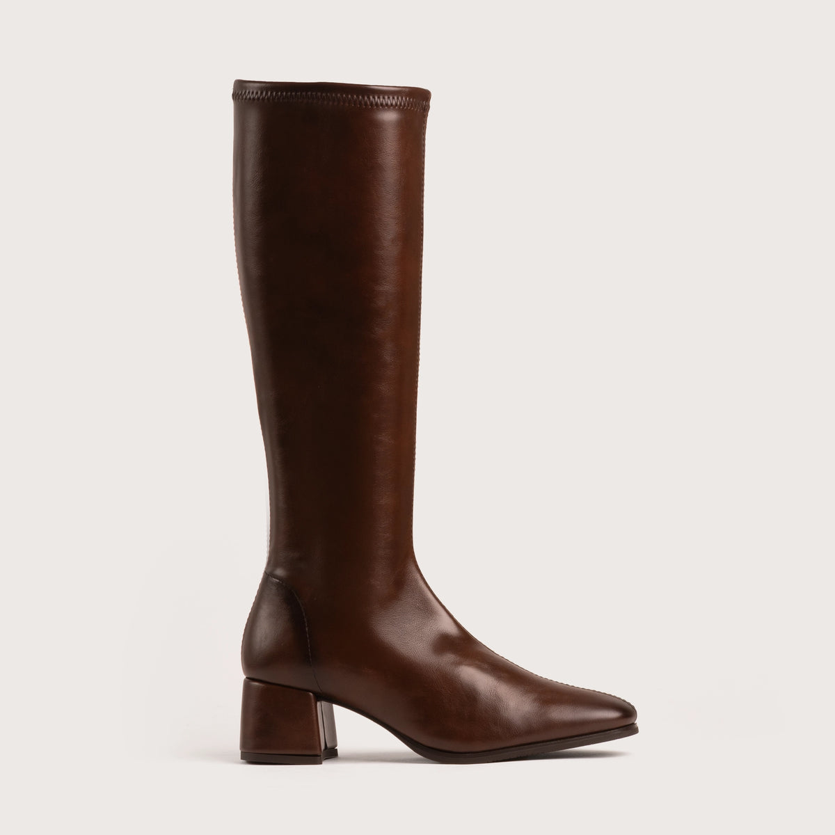 Lane - Brown leather Stretch