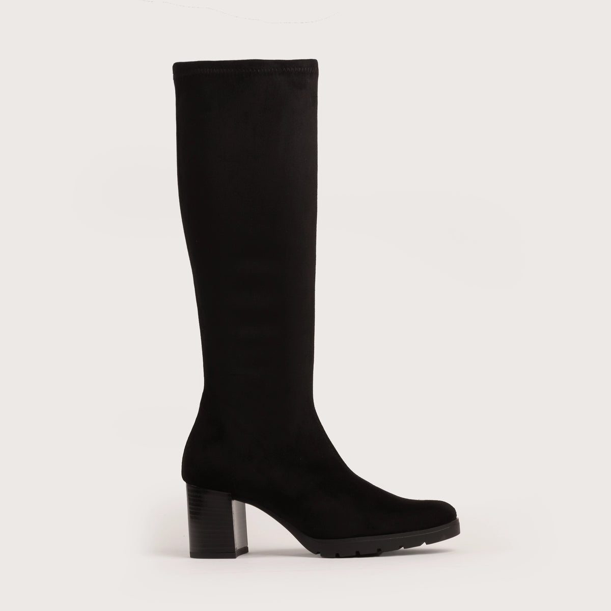 Lyon - Black Elastic Stretch
