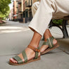 Libby - Olive/Tan