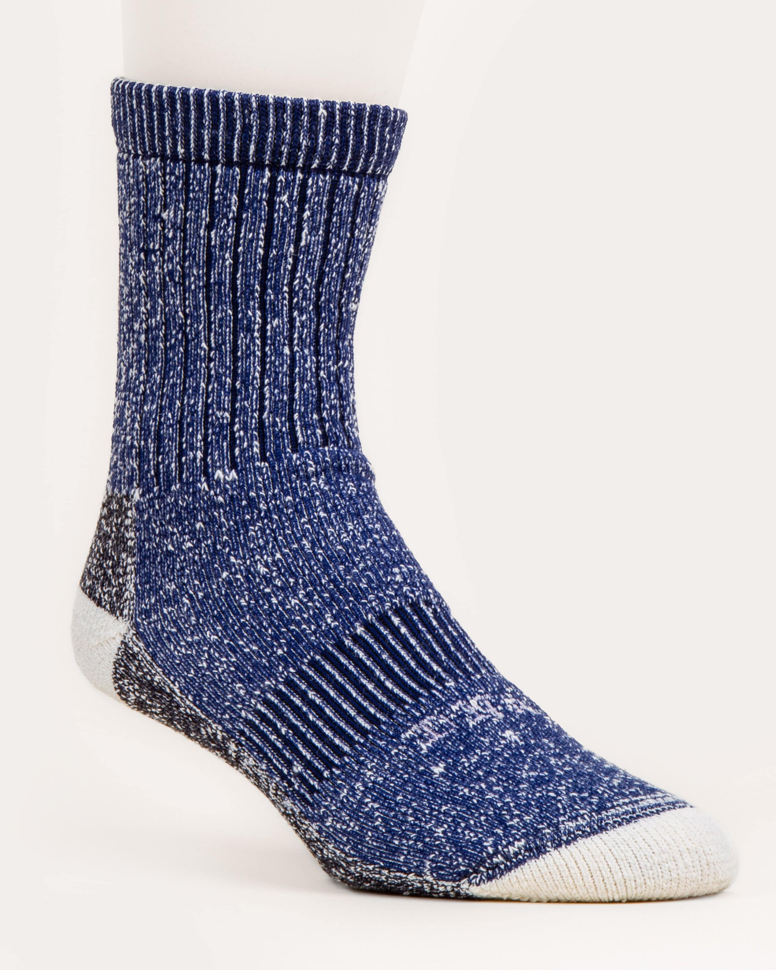 Manor Wool Socks - Navy - DNA Footwear