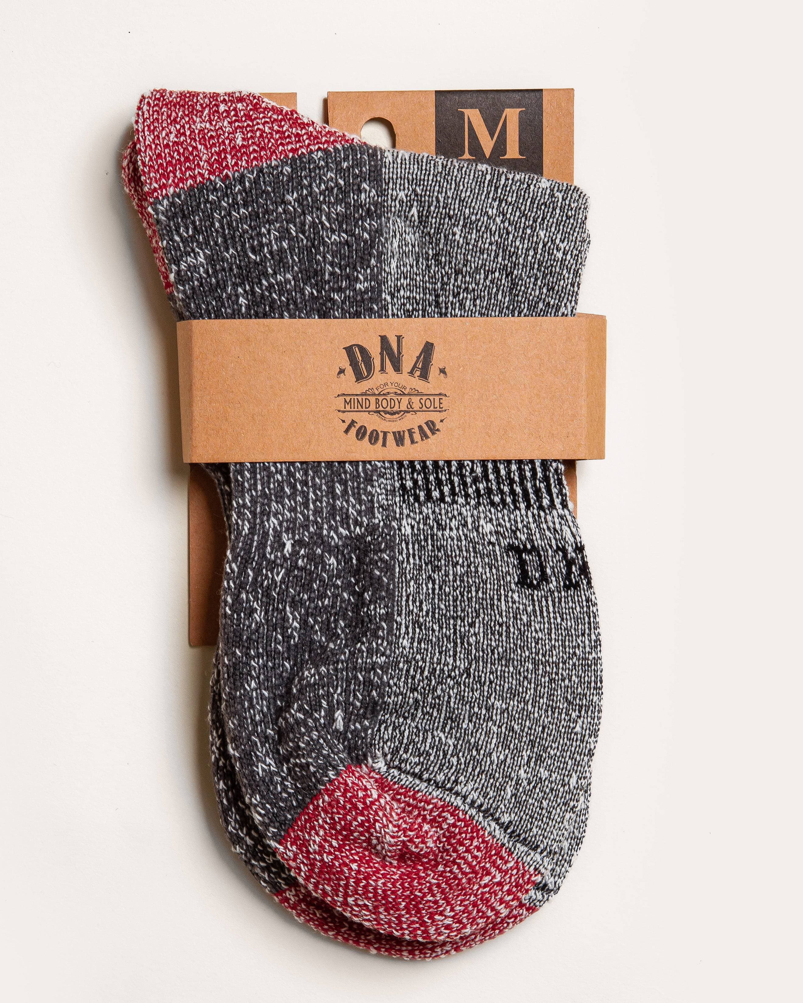 Manor Wool Socks - Grey - DNA Footwear