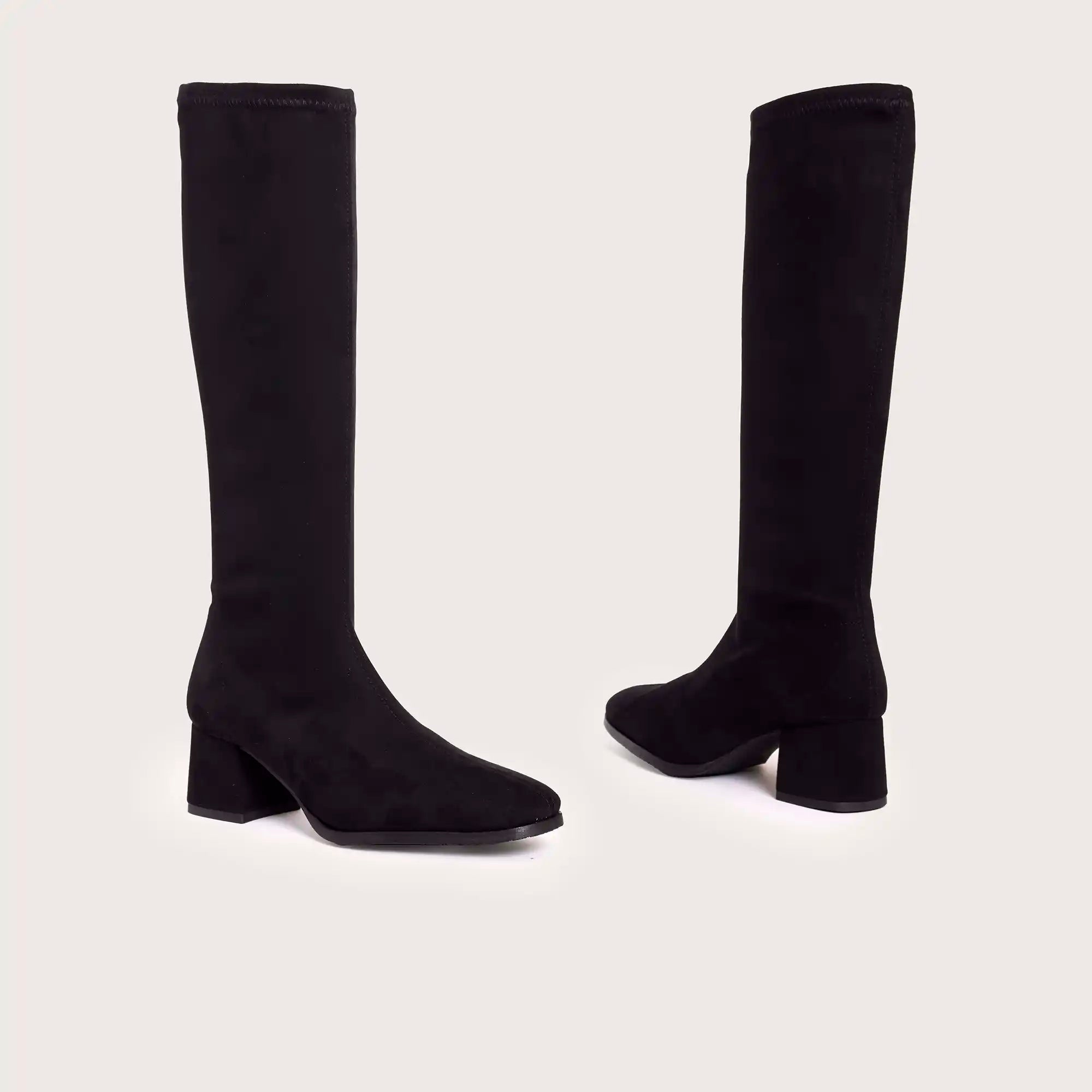 Martha - Black Suede