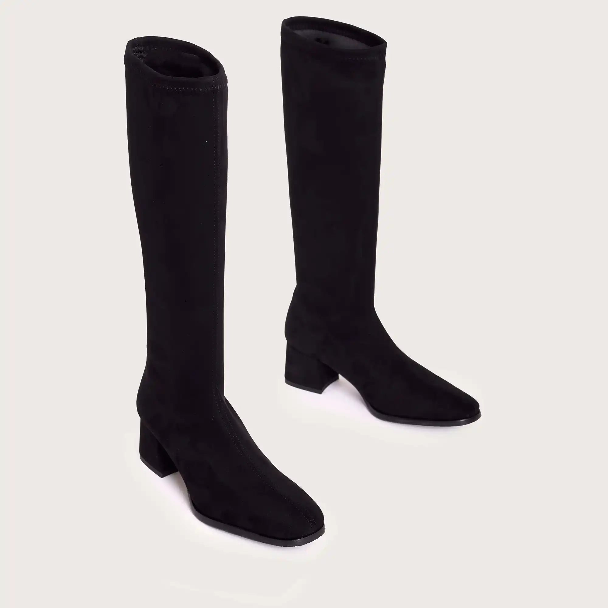 Martha - Black Suede