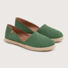 Maya - Green Suede