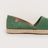 Maya - Green Suede