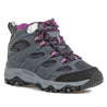 Kids Moab 3 Mid Waterproof - Grey/Berry