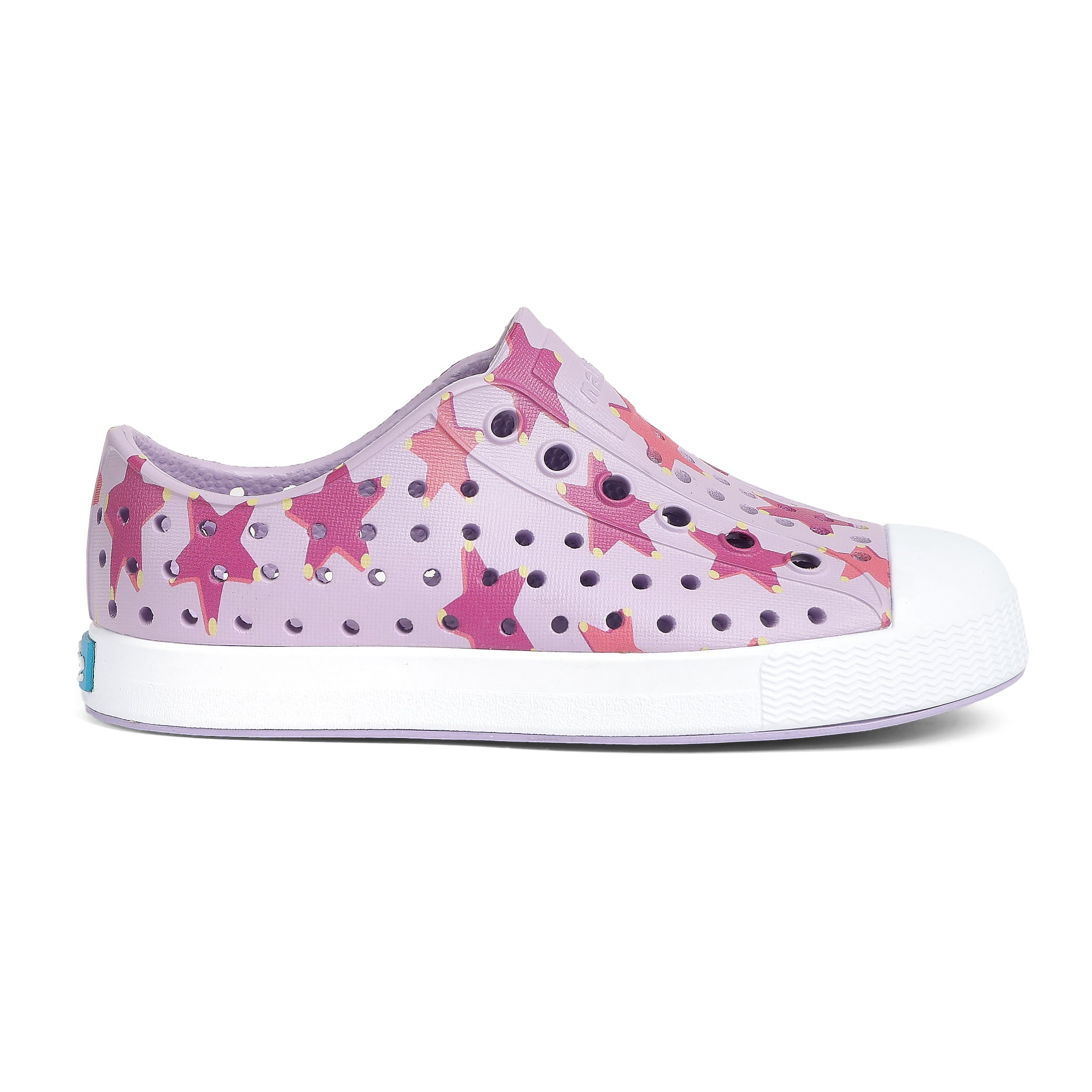 Junior Jefferson Print - Purple/Shell