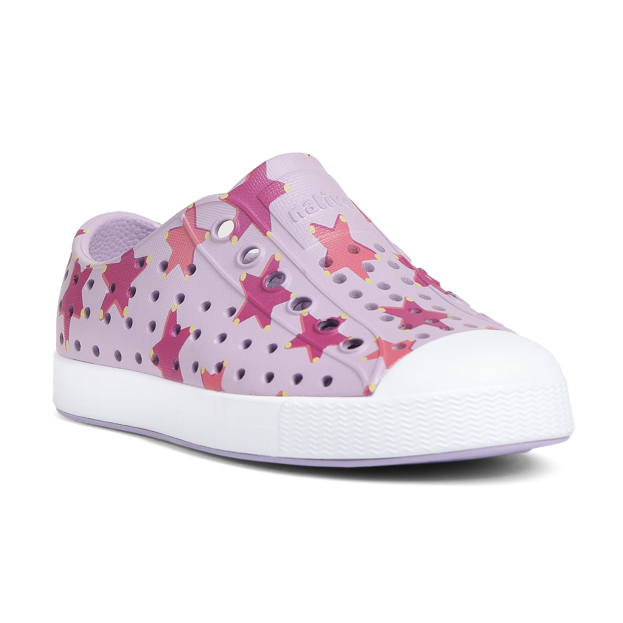 Junior Jefferson Print - Purple/Shell