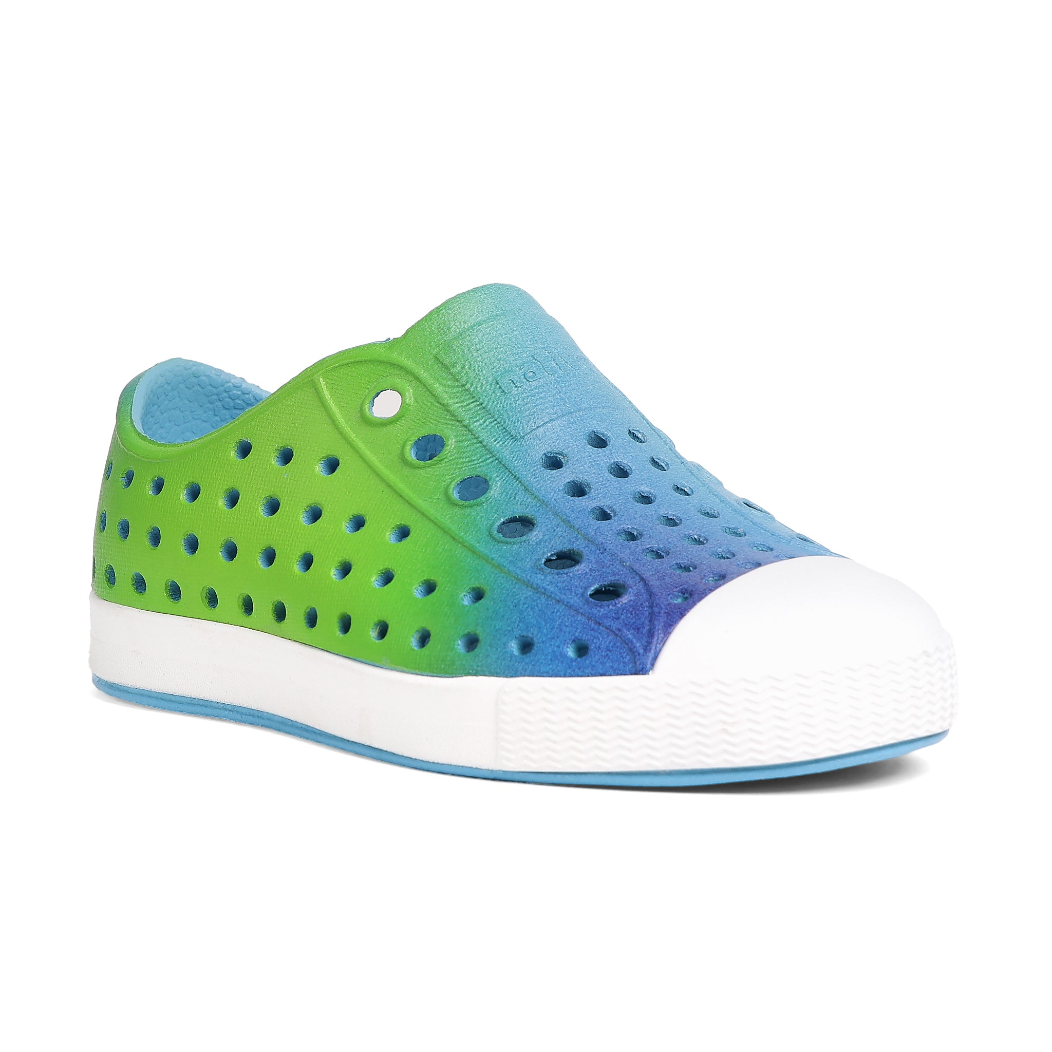 Youth Jefferson Print - Aqua/Shell