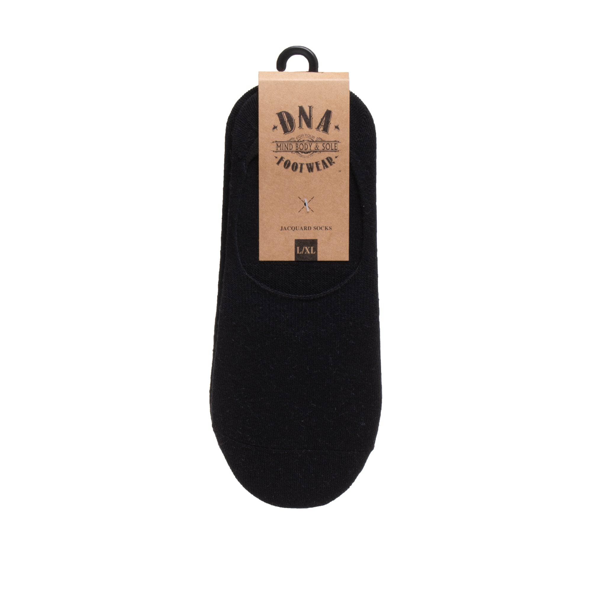 No-Show Socks 2PK - Black - DNA Footwear
