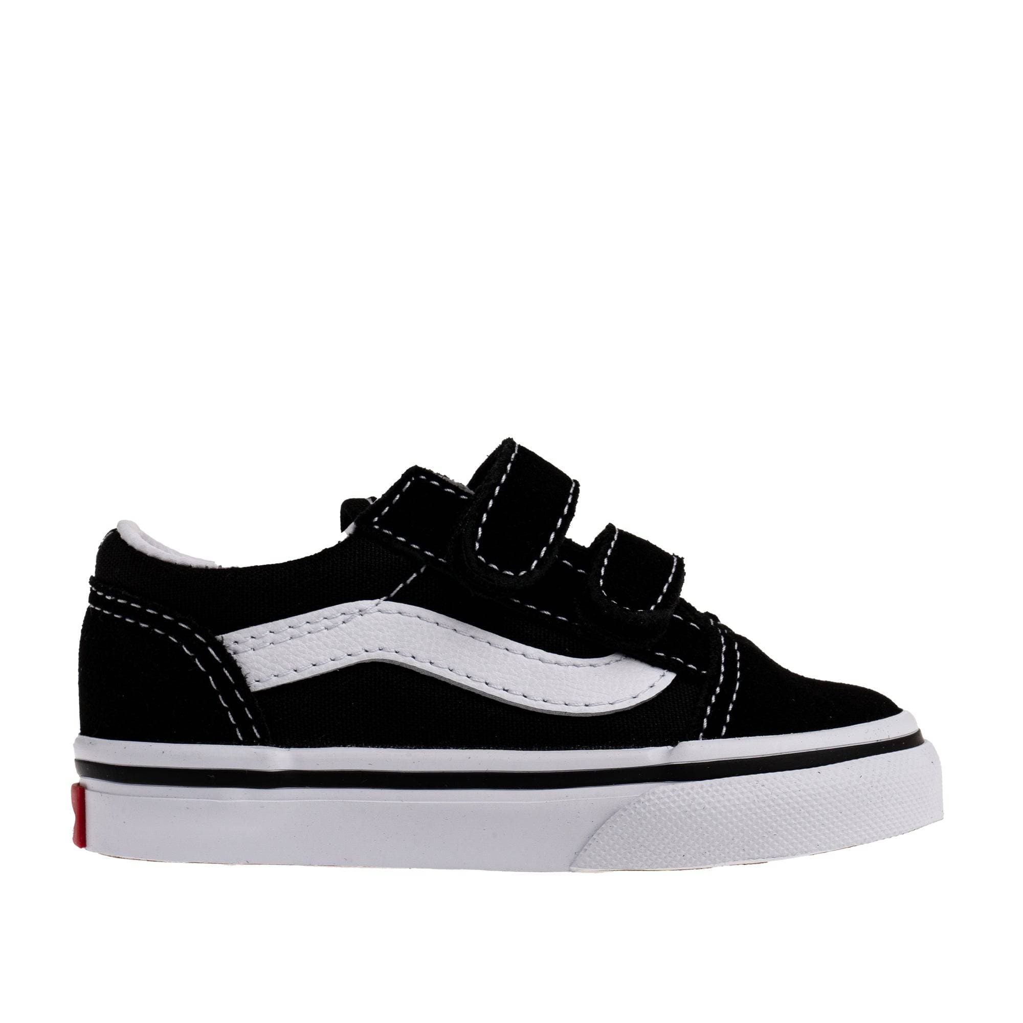 Womens black velcro vans Clearance